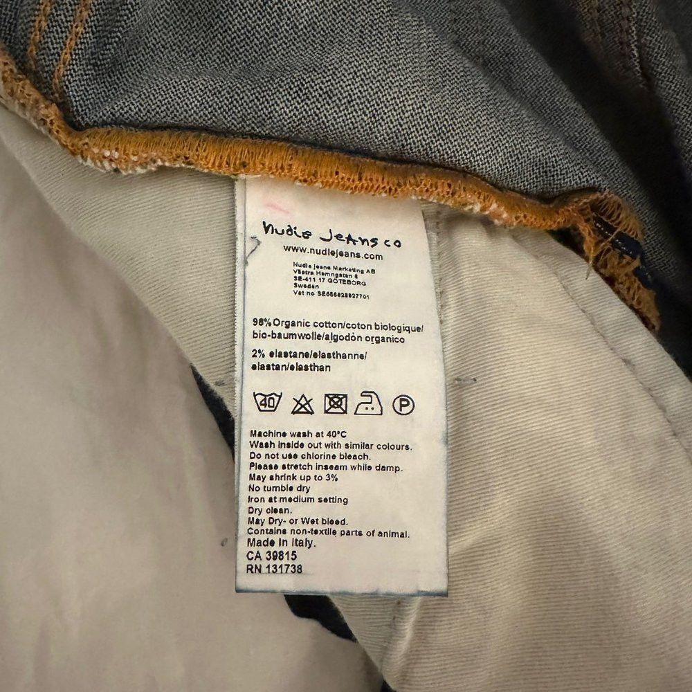 Nudie Jeans Nudie Jeans Co Dark Jeans Men's Size 32x34 Size US 32 / EU 48 - 5 Thumbnail