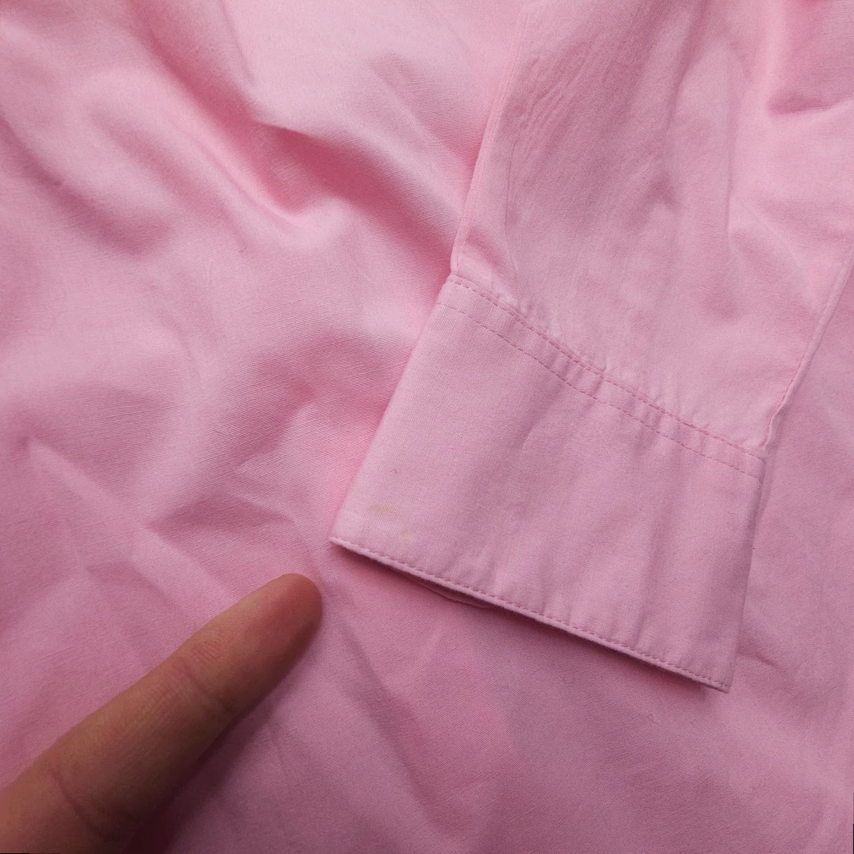 Wrangler Wrangler Western Shirt Womens Medium Pink Breast Cancer Ribbon Long Sleeve Button Up Shirt Size M / US 6-8 / IT 42-44 - 3 Thumbnail