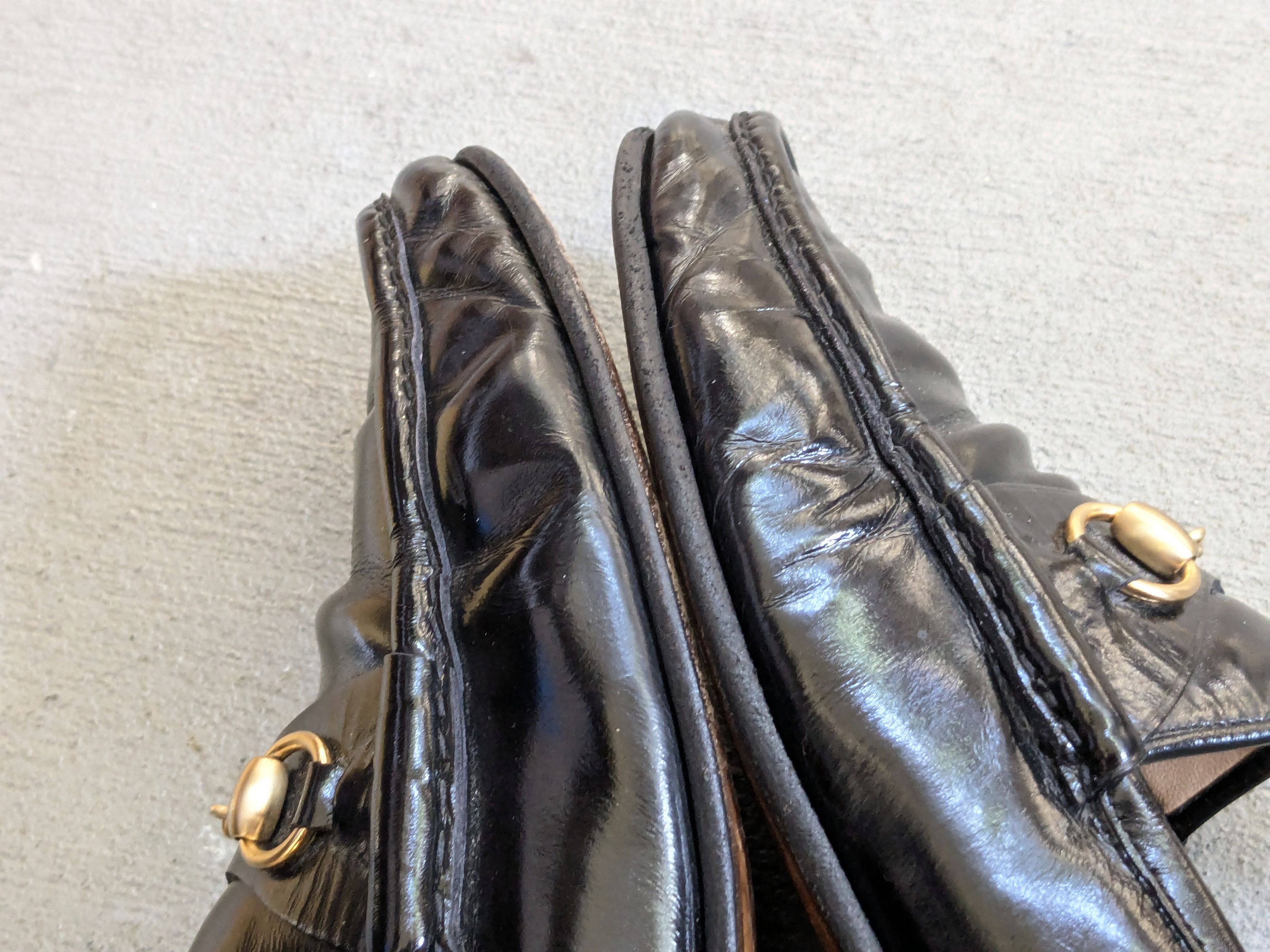 Gucci Gucci Horsebit Loafers Black 9.5 Slip Ons Buckle Snaffle Size US 9.5 / EU 42-43 - 8 Thumbnail
