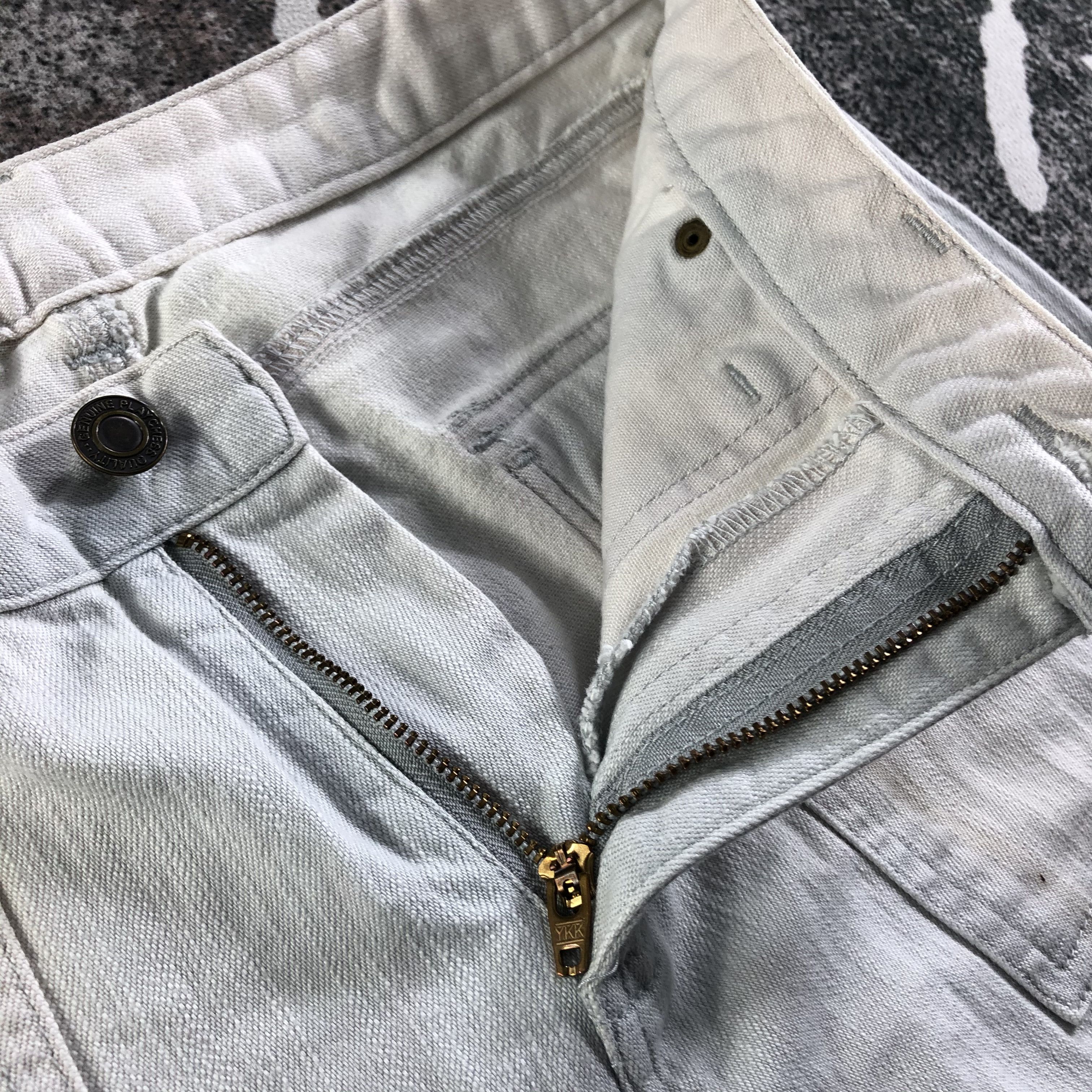 Japanese Brand Japanese Bush Pants Flare Jeans Cargo Denim KJ2930 Size US 28 / EU 44 - 6 Thumbnail