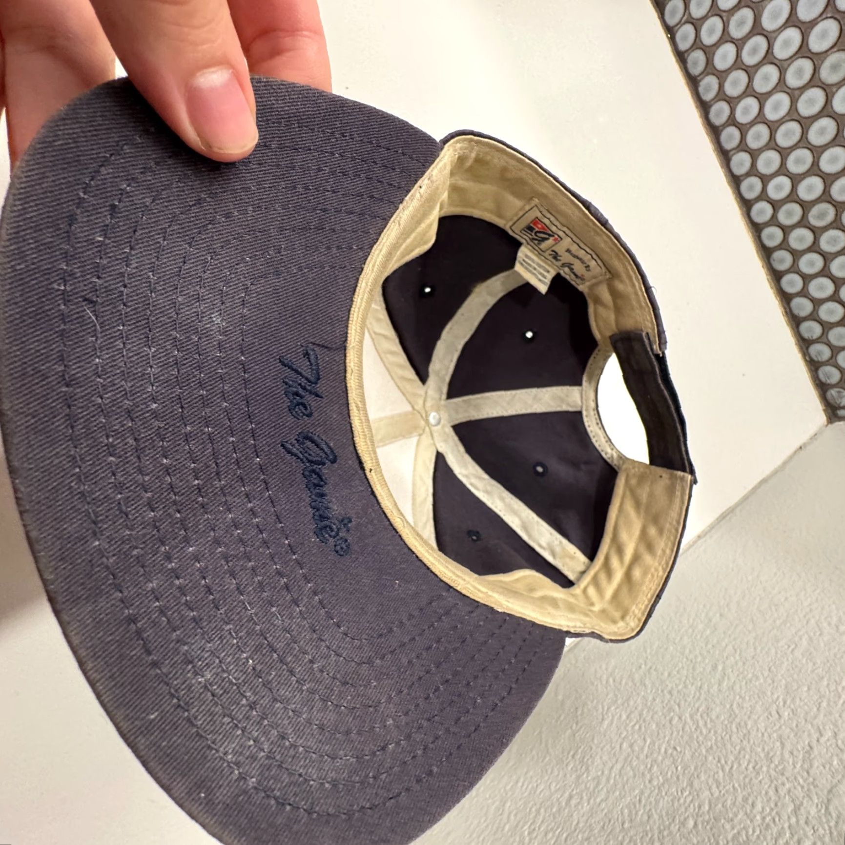 Our Legacy Vintage Legacy Beige Echo Lake California Hat Cap Strap Back Baseball Cap Unisex One Size Ball Cap Beige Echo Lake California Hat Cap Baselinelegends Size ONE SIZE - 4 Thumbnail