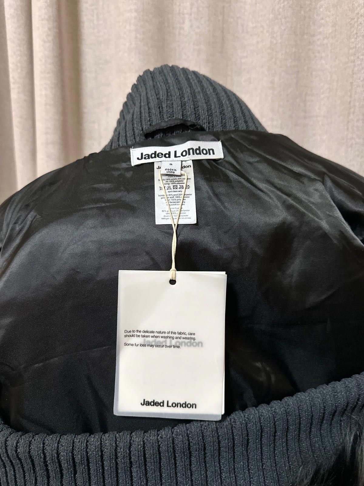 Jaded London Jaded London Women's Black Knit Faux Fur Shrug Sz S Size S / US 4 / IT 40 - 8 Thumbnail