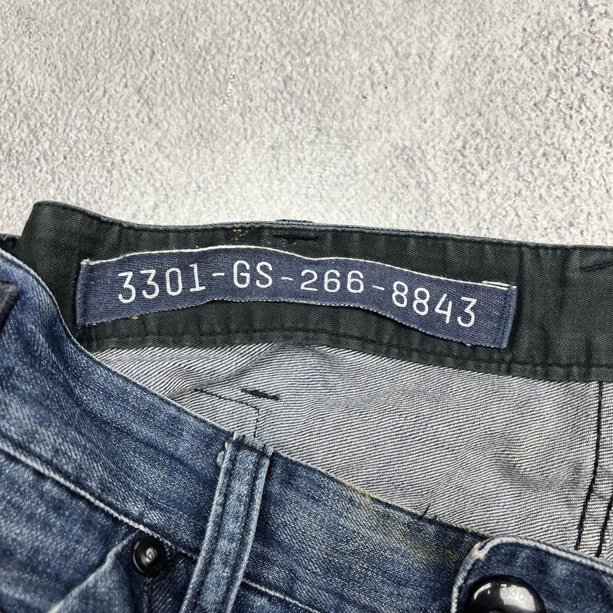 G-Star Dirty G Star Raw Distressed faded MULTI POCKET BAGGY PANTS Size US 33 - 12 Thumbnail