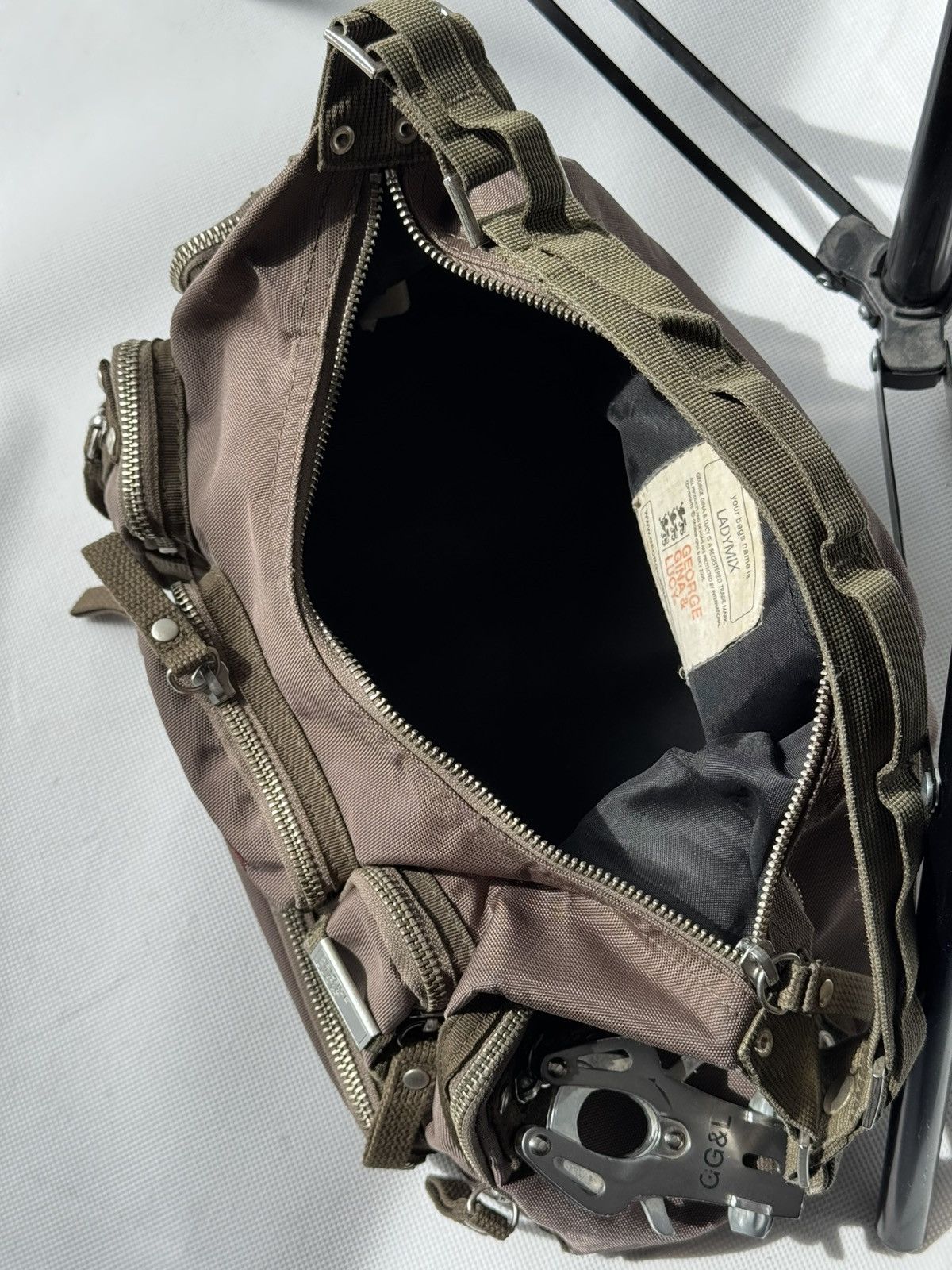 George Gina & Lucy × Japanese Brand Very Rare George Gina & lucy Y2k Alyx Bag Crossbody Handbag Size ONE SIZE - 18 Thumbnail