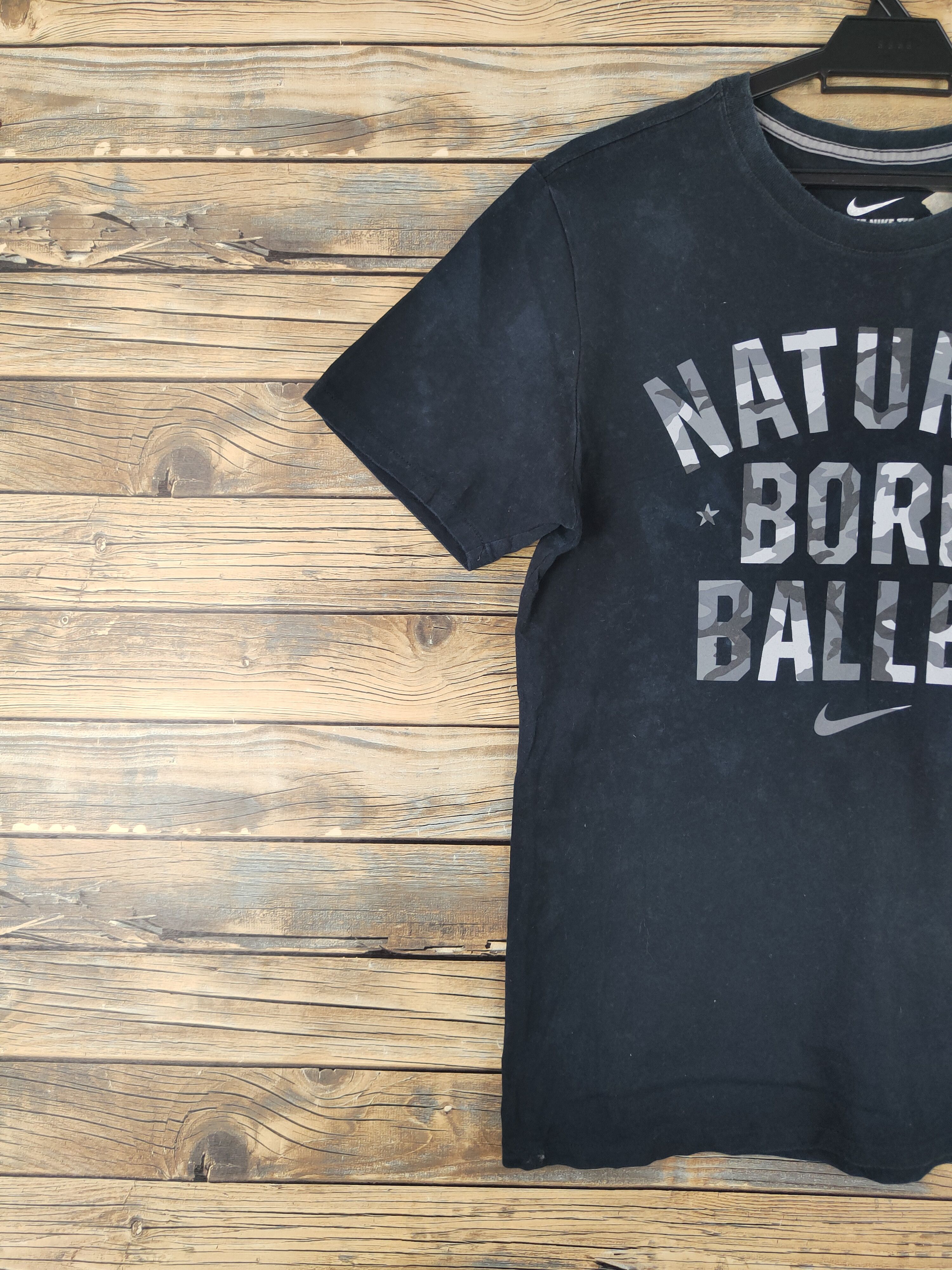 Nike Nike Black Short Sleeve T-shirts #657 Size US M / EU 48-50 / 2 - 3 Thumbnail
