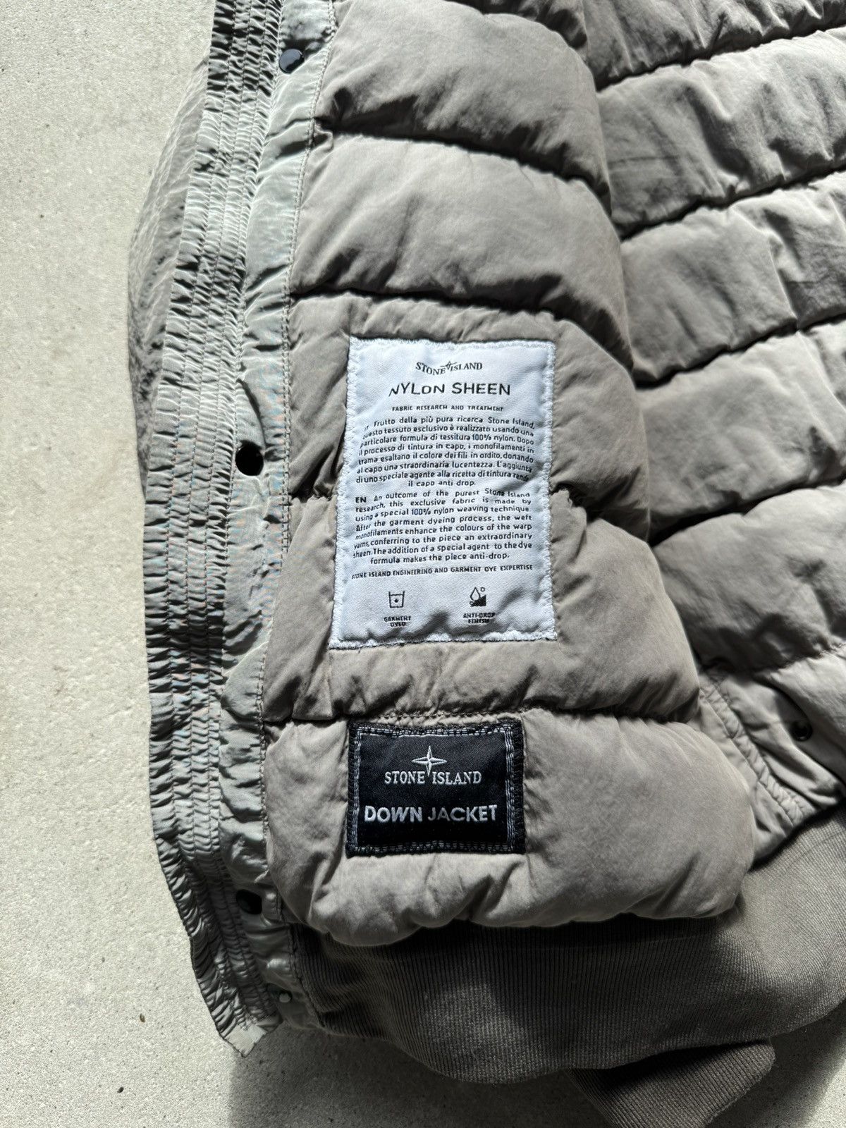 Stone Island Vintage Stone Island Nylon Metal Down Jacket Size US L / EU 52-54 / 3 - 10 Thumbnail