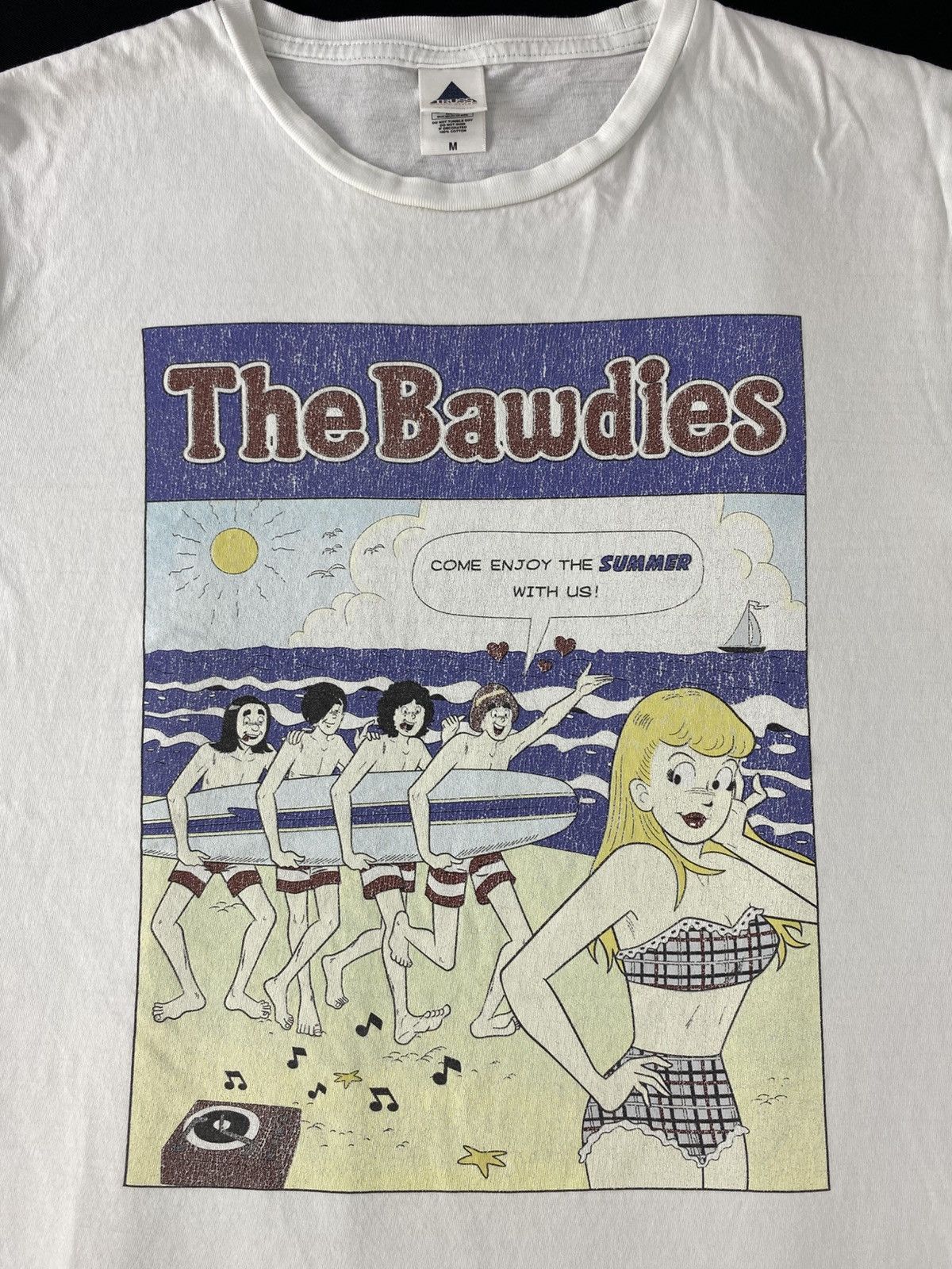 Band Tees The Bawdies Summer Japanese Rock Band Graphic Printed Tee Size US S / EU 44-46 / 1 - 4 Thumbnail