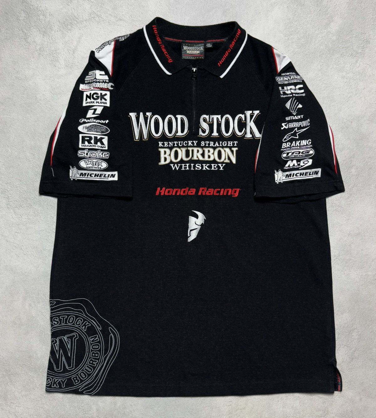 Honda Honda Racing Woodstock Thor Moto Team Pit Polo Shirt Logo Size US XXL / EU 58 / 5 - 1 Thumbnail