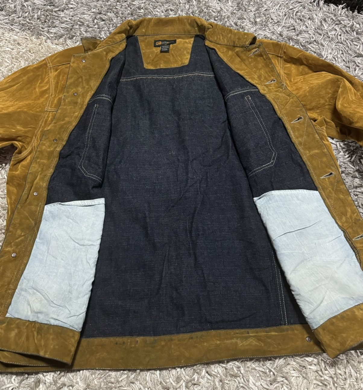 Vintage 🔥RARE🔥VINTAGE GODBODY JACKET VELVET Size US XXL / EU 58 / 5 - 8 Thumbnail