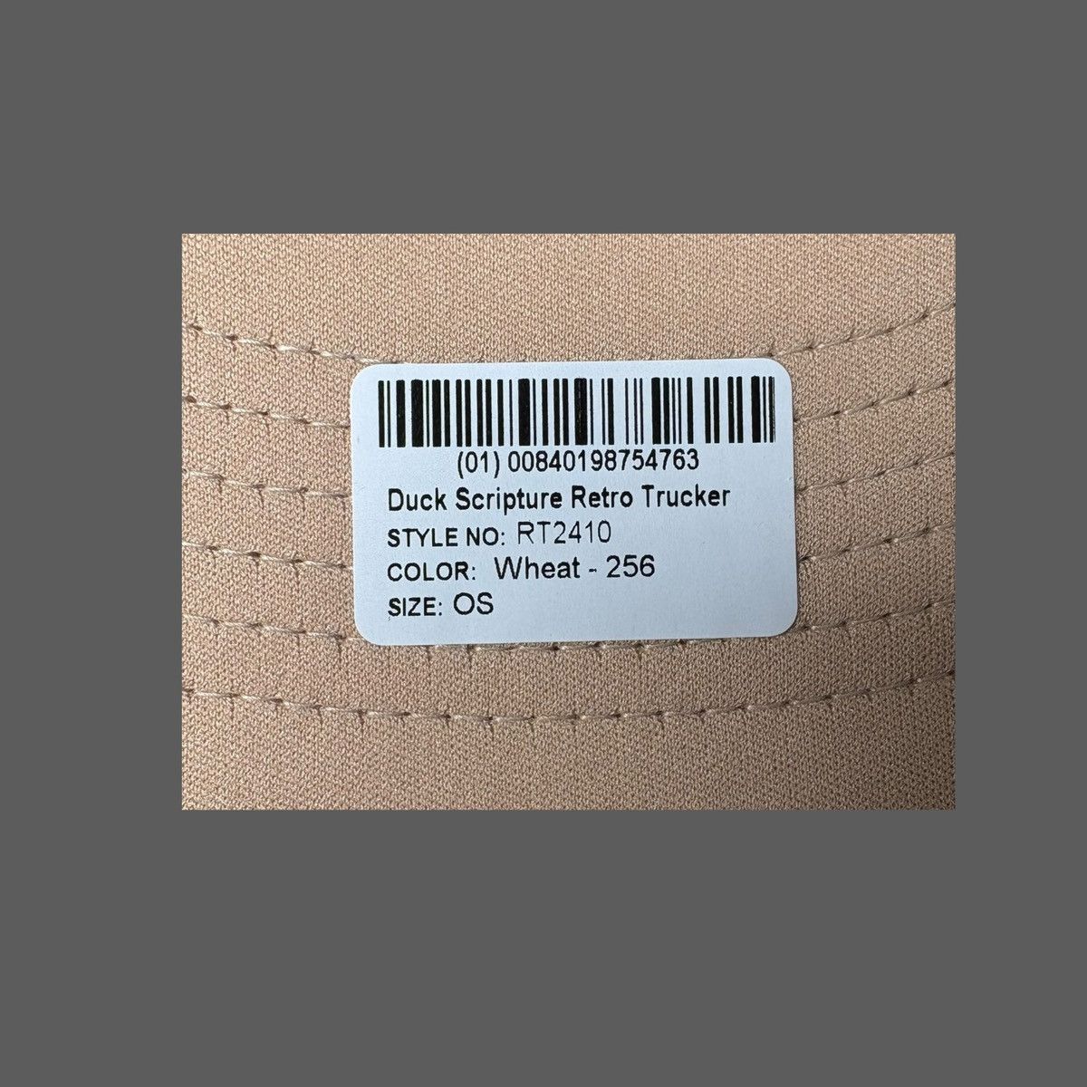 Other Duck Camp Men’s Beige Retro Trucker Hat Sz OS Size ONE SIZE - 15 Thumbnail