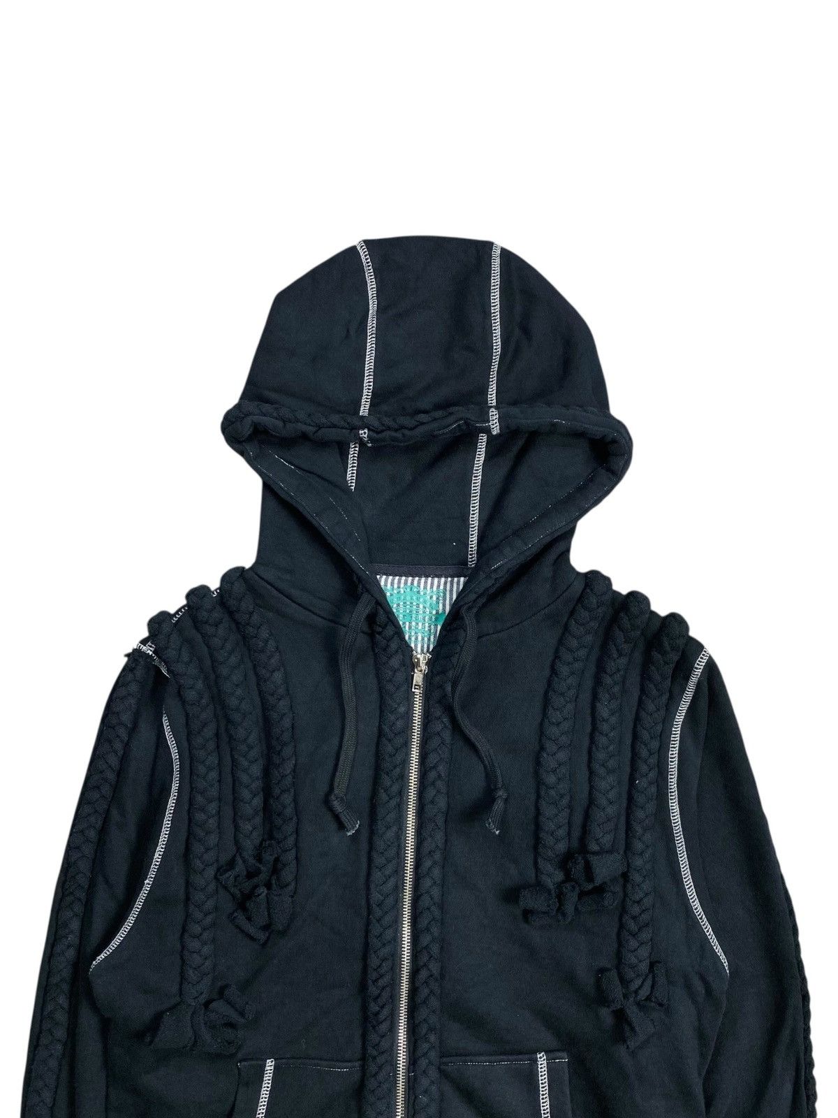 14th Addiction 2000s Beams - Braid Zip Hoodie Size US M / EU 48-50 / 2 - 5 Thumbnail