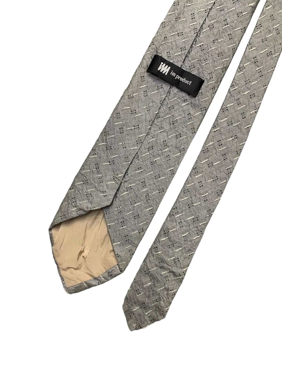 Homme Plisse Issey Miyake × Issey Miyake × Japanese Brand Vintage Issey Miyake Designer Formal Neck Tie Size ONE SIZE - 5 Thumbnail