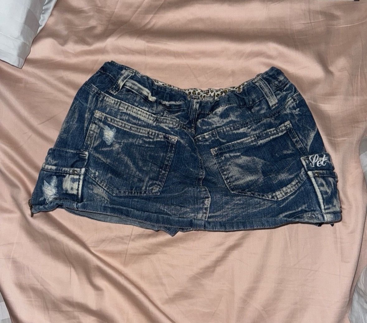 Designer × Japanese Brand × Vintage Japanese brand mini skirt Size 22" - 2 Thumbnail