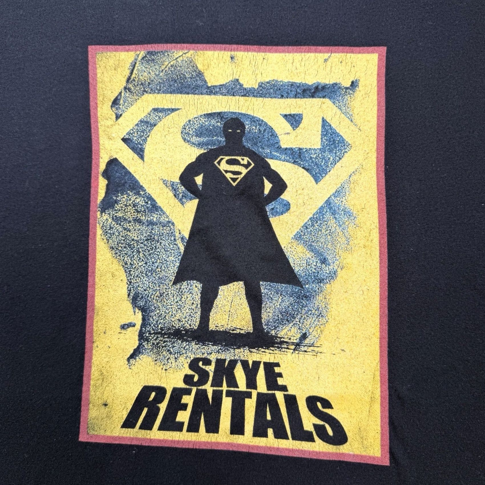 Vintage Superman Shirt Men’s L Black Crew Shirt DC Comics Henry Cavill Man Of Steel Size US L / EU 52-54 / 3 - 2 Thumbnail