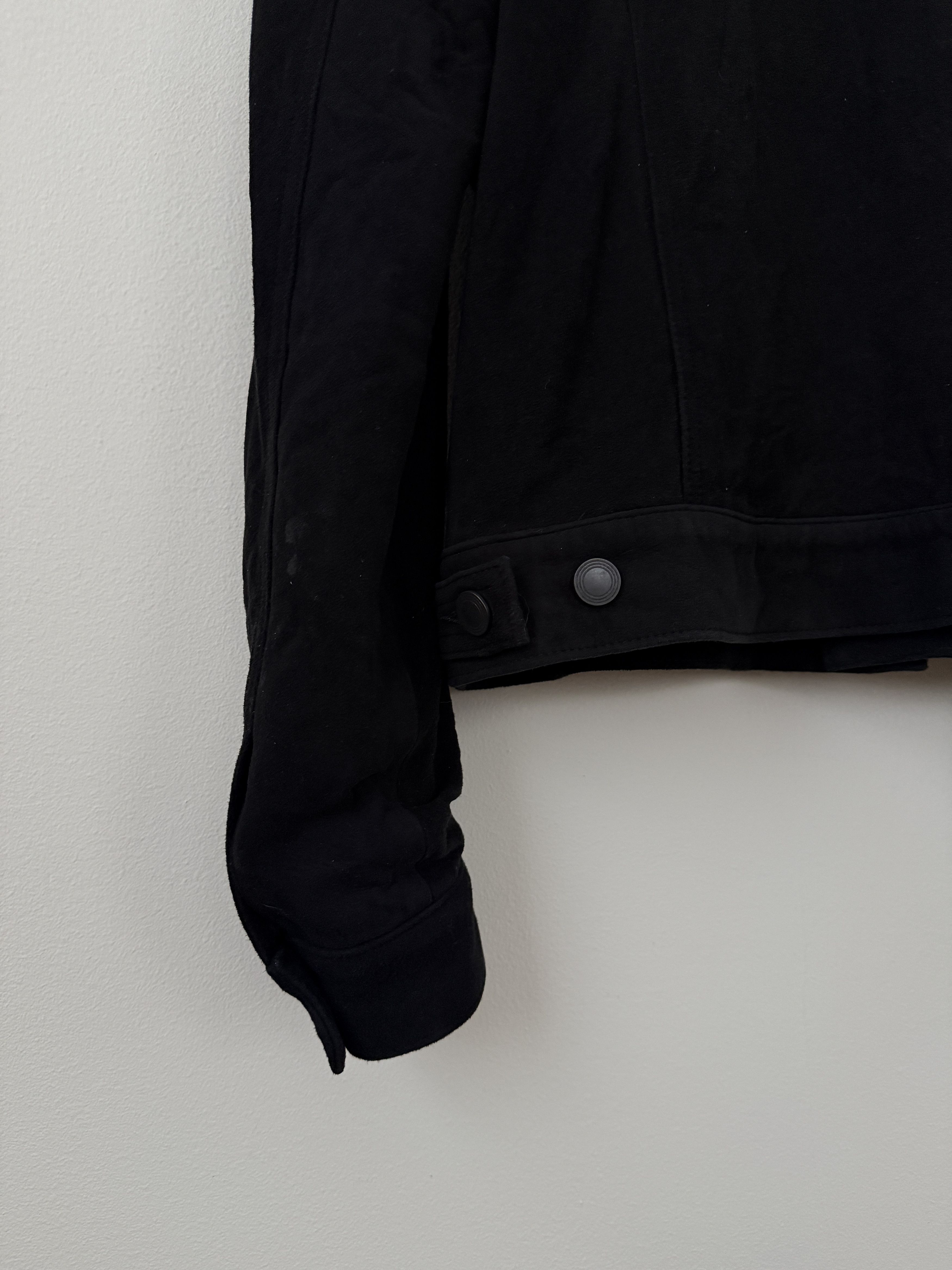 John Elliott Lamb Leather Trucker Jacket Size US L / EU 52-54 / 3 - 13 Thumbnail
