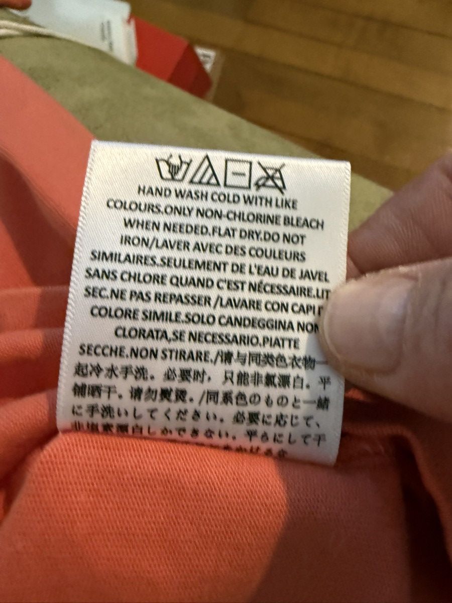 Fear of God Fear Of God Essentials FOG s/s tee tshirt Coral Large NEW! Size US L / EU 52-54 / 3 - 8 Thumbnail