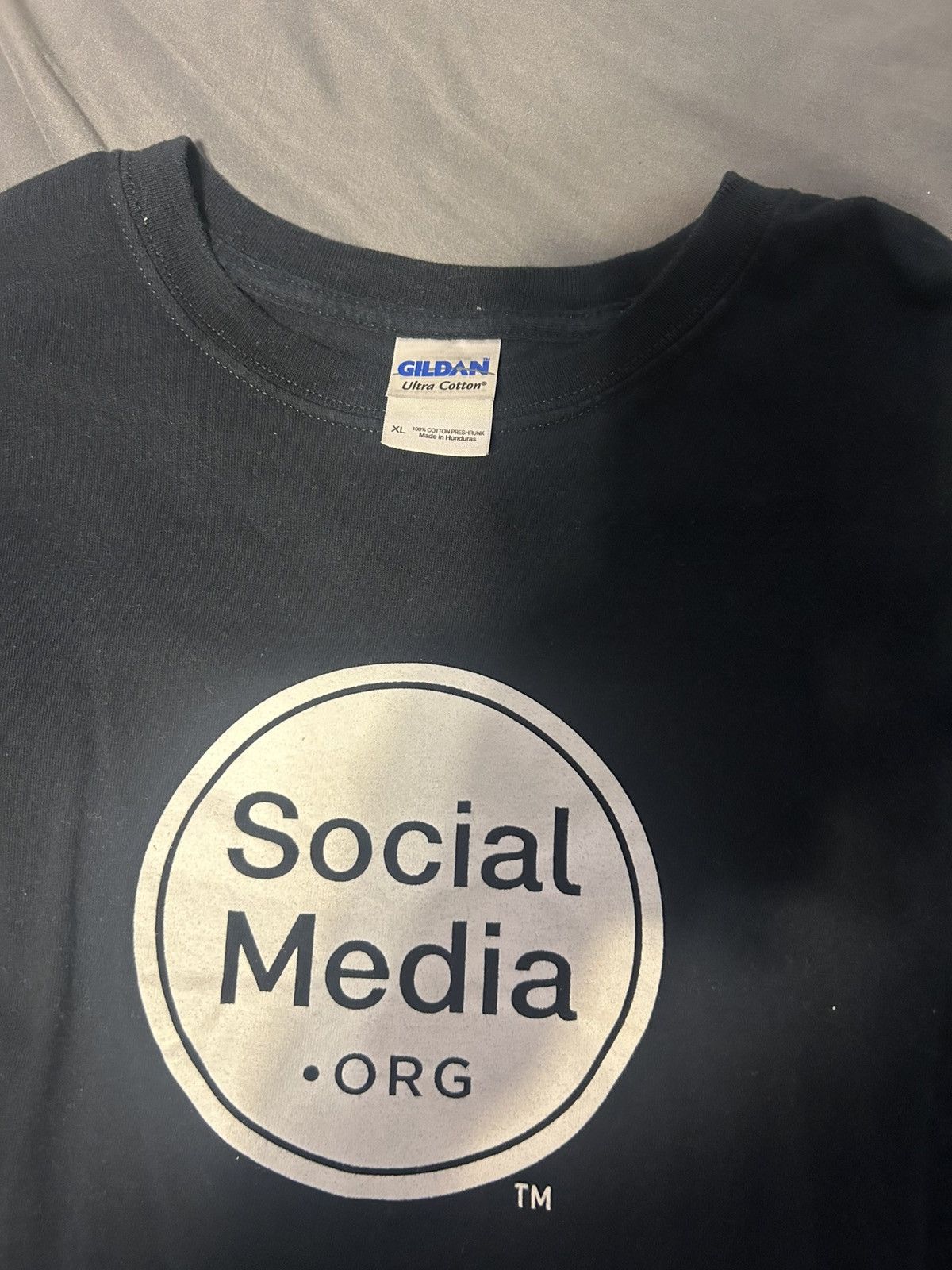 Gildan Vintage Social Media shirt Size US XL / EU 56 / 4 - 3 Thumbnail