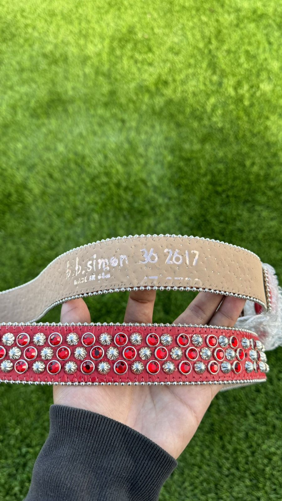 B.B. Simon BB Simon Belt BB Belt Size 36 - 4 Thumbnail