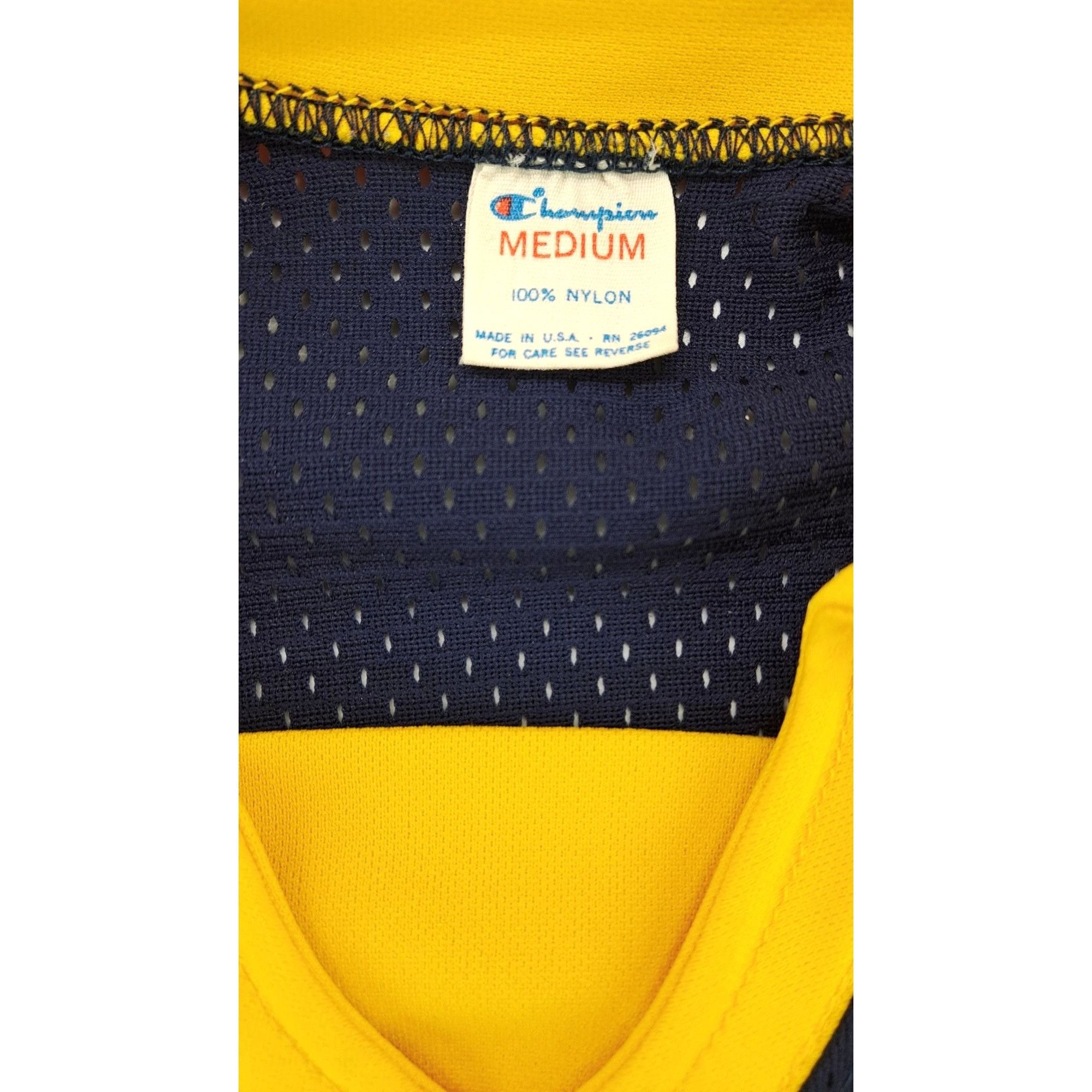 Champion Vintage Champion Falcons #7 Blue Yellow Mesh Sports Jersey Size US M / EU 48-50 / 2 - 5 Thumbnail