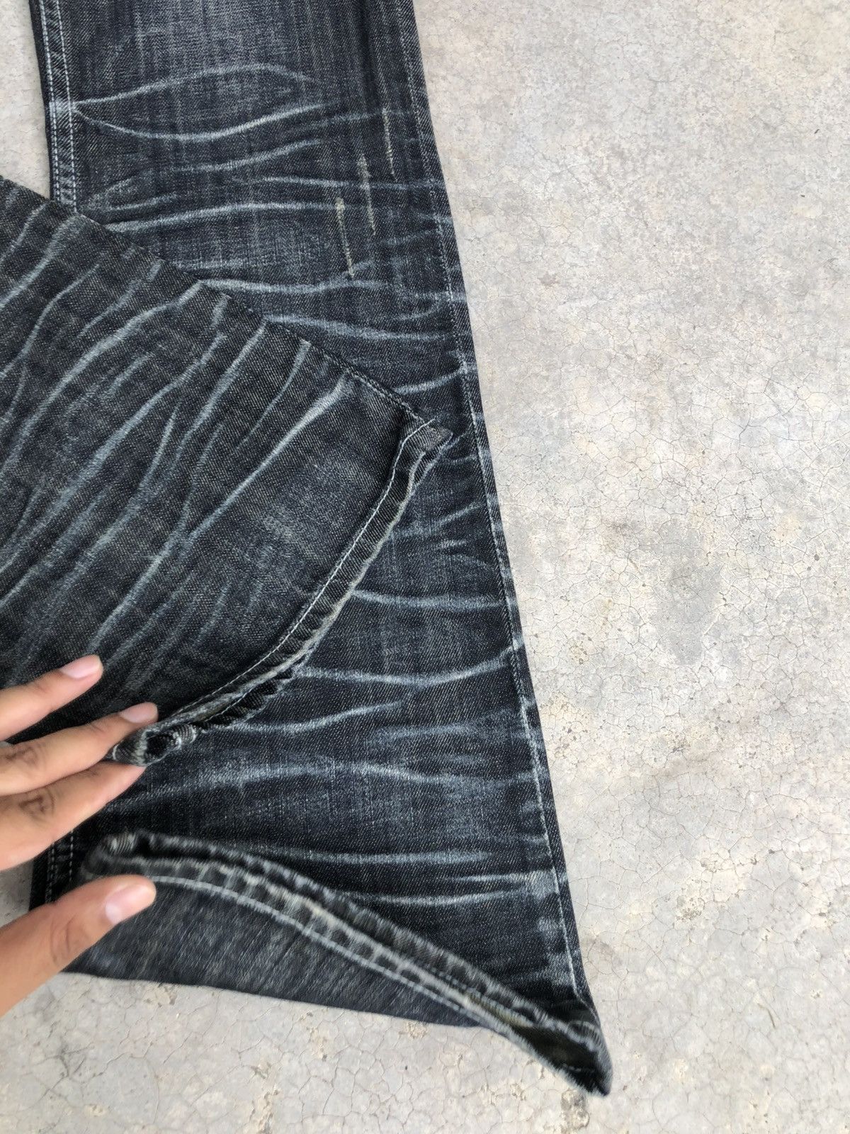 If Six Was Nine Semantic Design Flared Jeans Distressed Jeans Size US 32 / EU 48 - 13 Thumbnail
