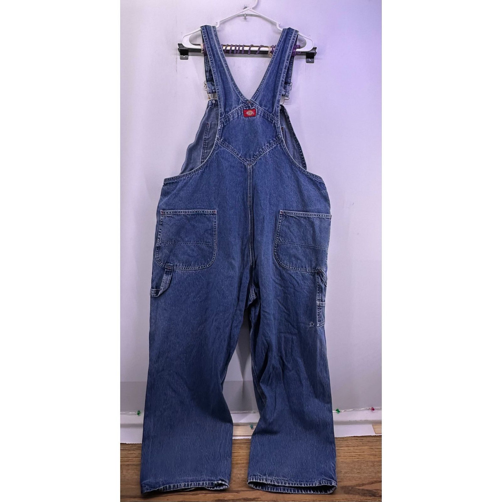 Dickies Dickies Blue Bib Demin Overall No Tag Might Be L/XL Size US 30 / EU 46 - 6 Thumbnail