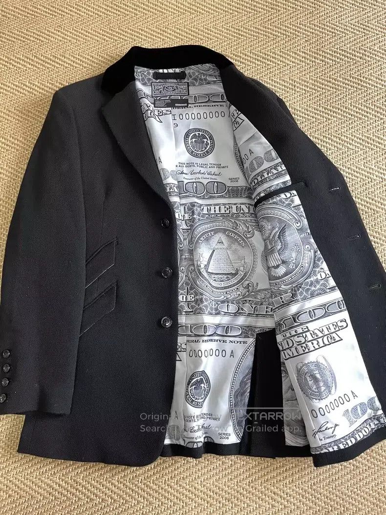 Neighborhood Neighborhood BLACK JACKET Early Patch Wool Suit Jacket Size US M / EU 48-50 / 2 - 2 Thumbnail