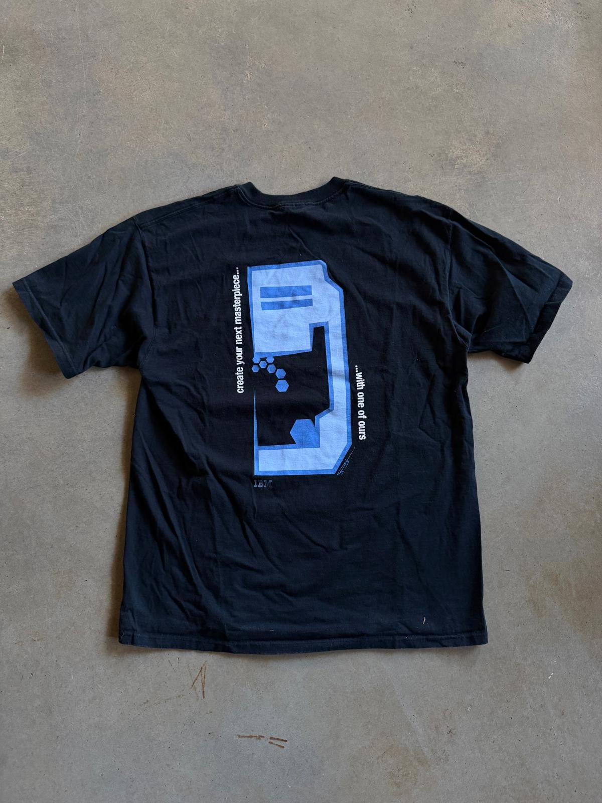 Fruit Of The Loom VTG IBM IntelliStation Create Your Next Masterpiece Tee Sz L Size US L / EU 52-54 / 3 - 1 Thumbnail