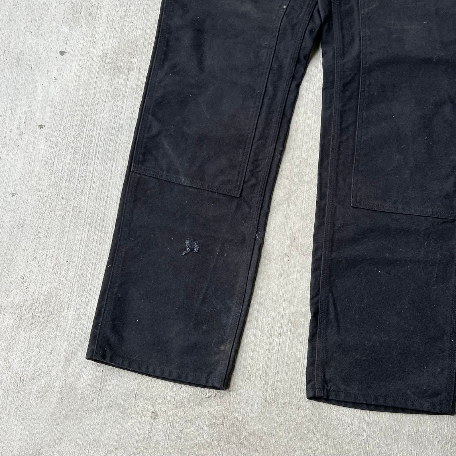 Carhartt × Vintage Carhartt black double knee work wear carpenter pants Size US 31 - 7 Thumbnail