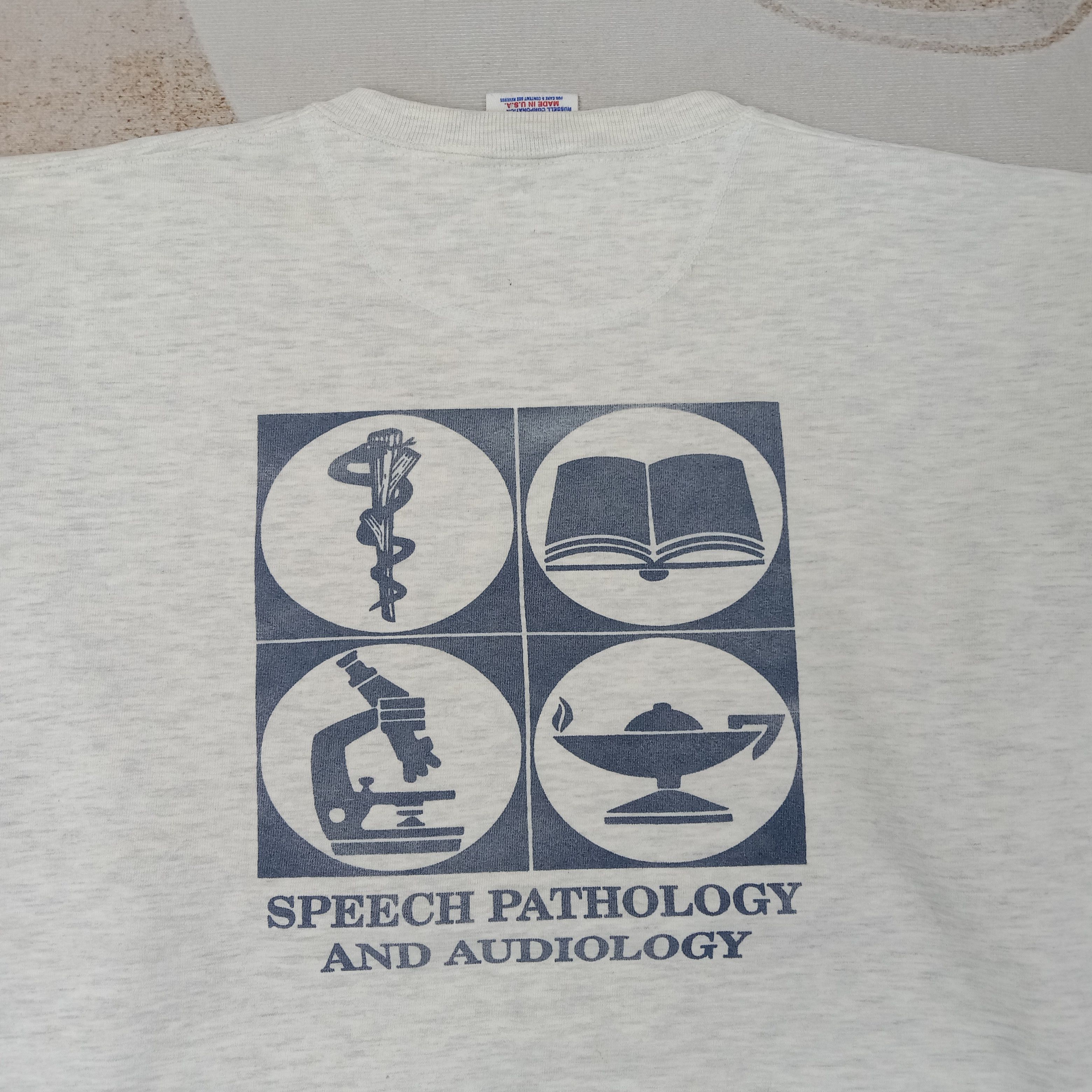 Vintage University of Nevada Speech Pathology Sweatshirt C256N10 Size US XL / EU 56 / 4 - 2 Thumbnail