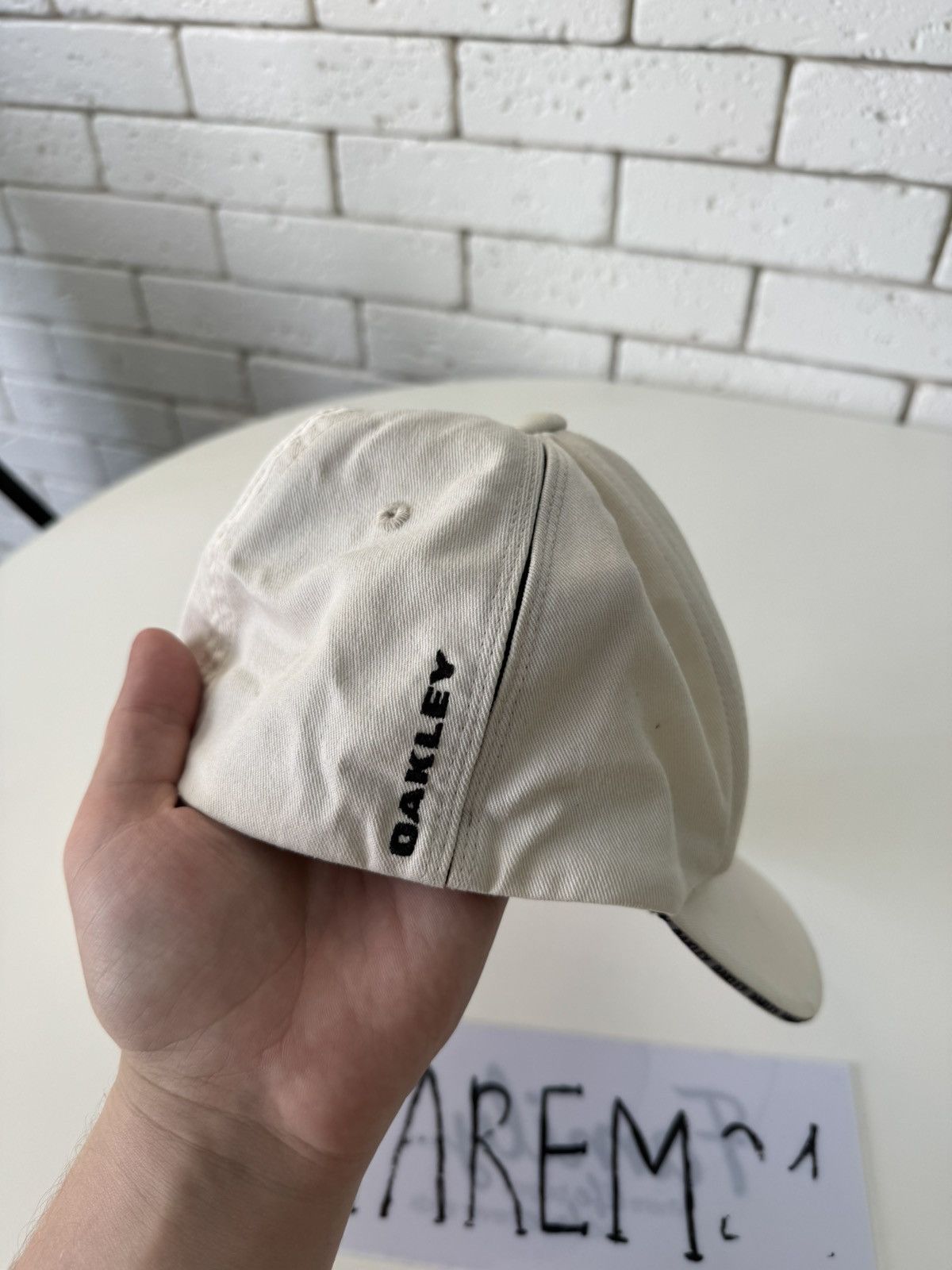 Vintage Oakley vintage cap Size ONE SIZE - 3 Thumbnail