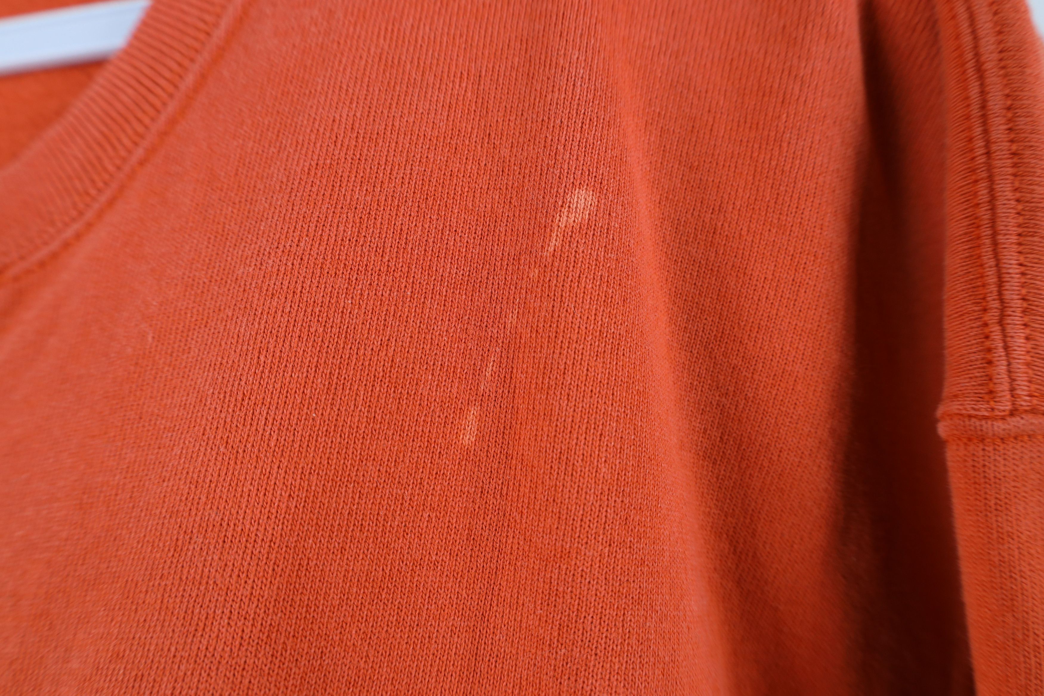 Champion Vintage 90s Champion Monochrome Crewneck Sweatshirt Orange Size US XL / EU 56 / 4 - 5 Thumbnail