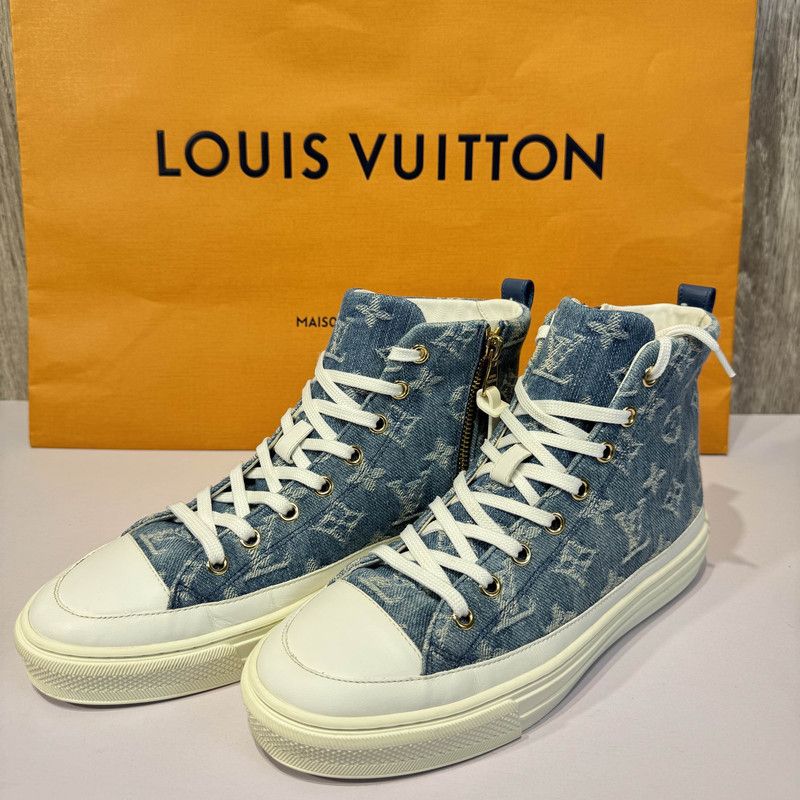 Louis Vuitton Louis Vuitton Stellar Blue Casual Sneakers 0079 Size US 6.5 / EU 39-40 - 1 Thumbnail