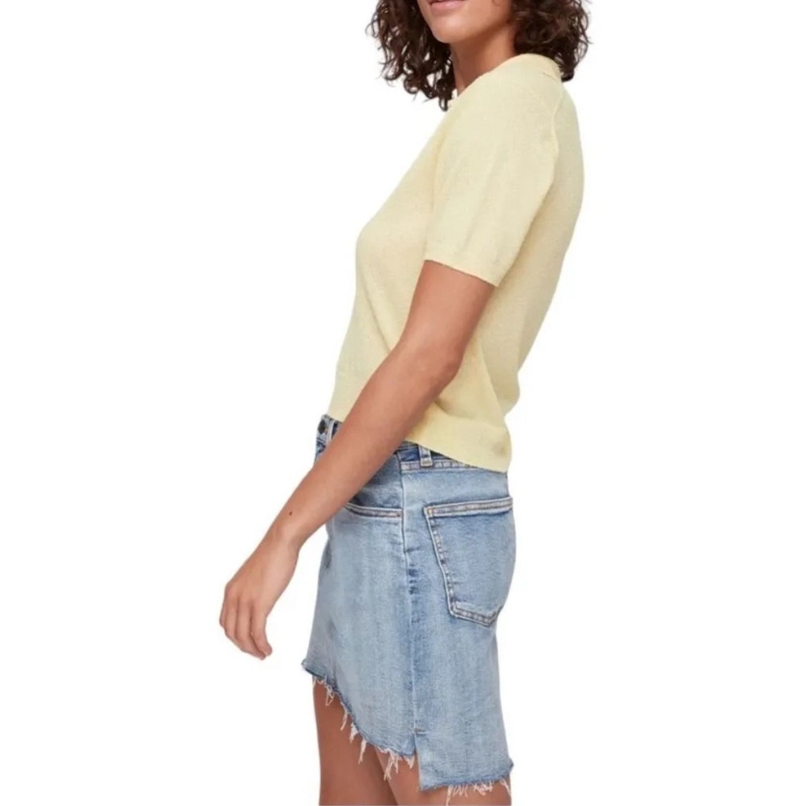 Aritzia Aritzia Wilfred Free Tanit Denim Skirt Size 2 Size 34" / US 12 / IT 48 - 3 Thumbnail