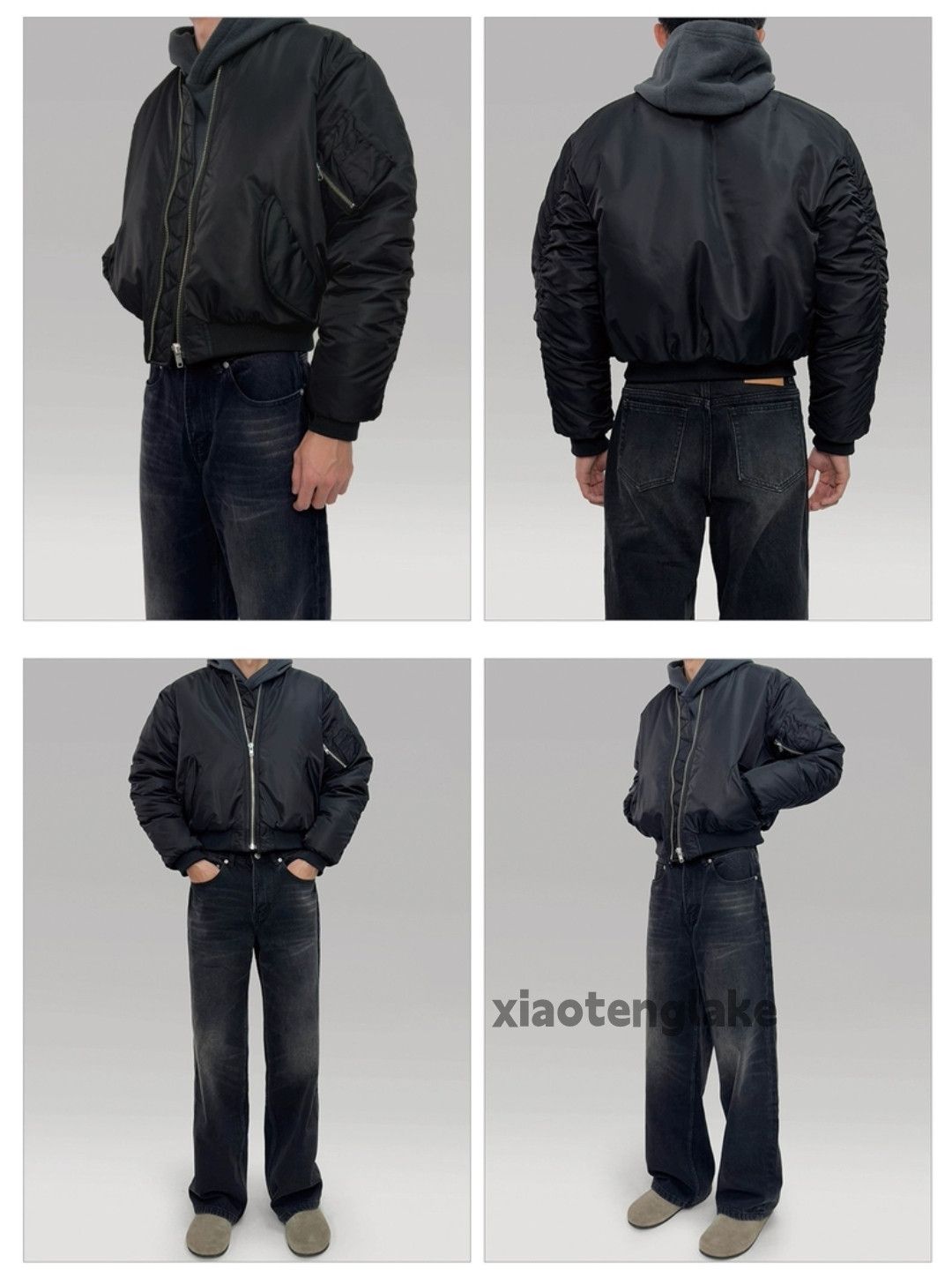Designer × Vintage utility ma1 bomber jacket Size US M / EU 48-50 / 2 - 2 Thumbnail