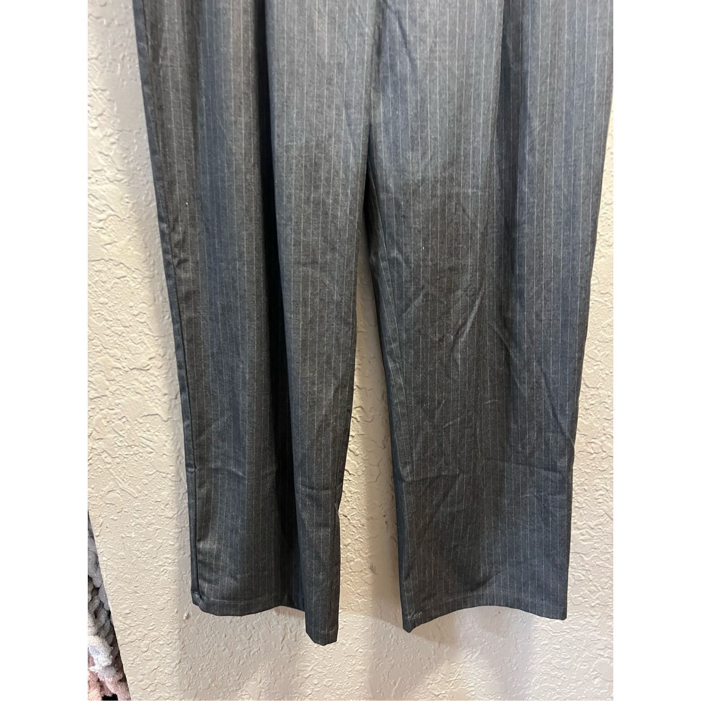 Other Wild Fable Grey Striped Dress Pants Woman’s Size 16 Size 38" / US 16 / IT 52 - 2 Thumbnail