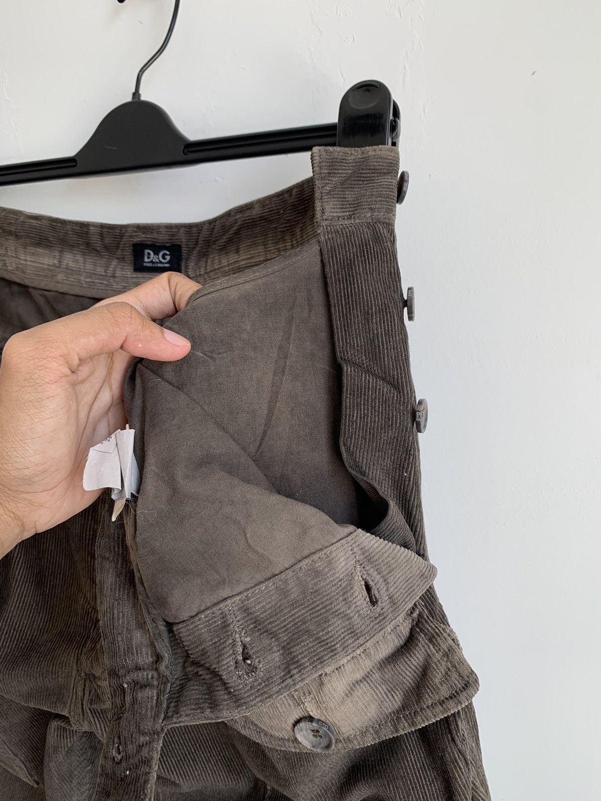 Dolce & Gabbana Archive Dolce & Gabbana Big Front Pocket Military Cargo Pant Size US 31 - 16 Thumbnail