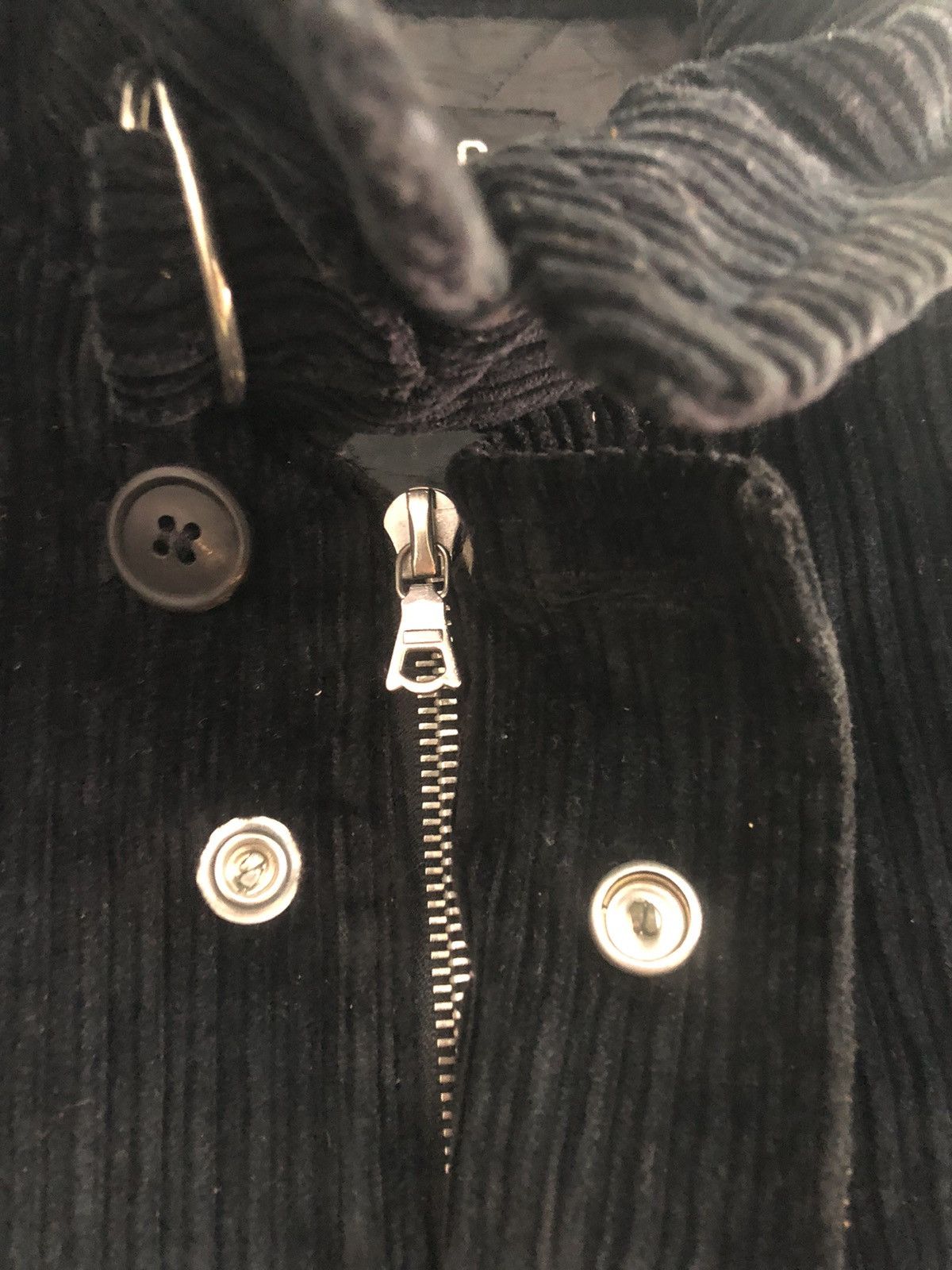 APC Corduroy Jacket Pocket Riri Zip