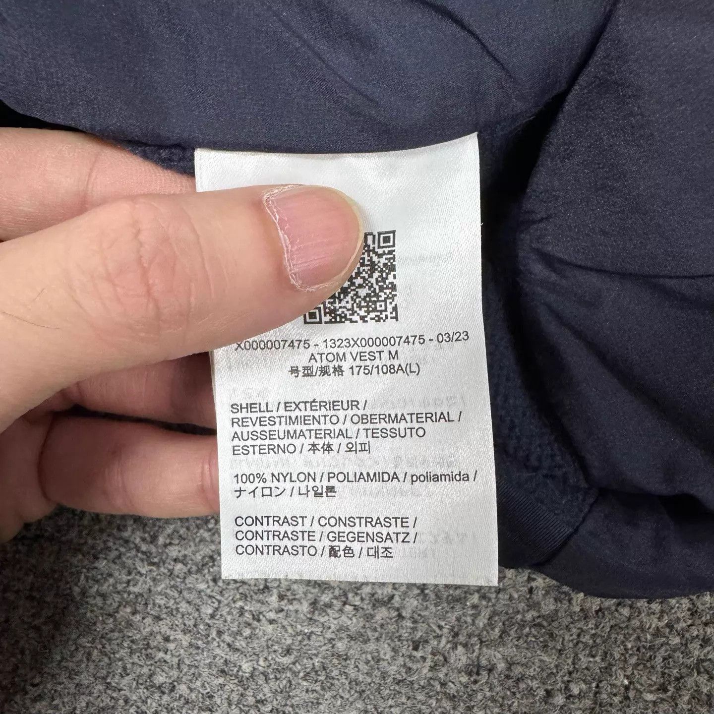 Arc'teryx Arcteryx Atom Vest Embroidered Logo L 99 New Size US L / EU 52-54 / 3 - 6 Thumbnail