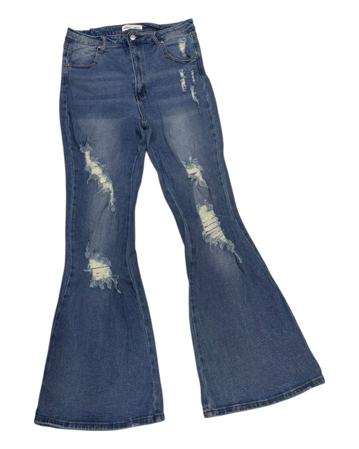 Almost Famous × If Six Was Nine × Le Grande Bleu (L.G.B.) High Rise Super Flare Jeans Almost Famous Bootcut Size 29" - 3 Thumbnail