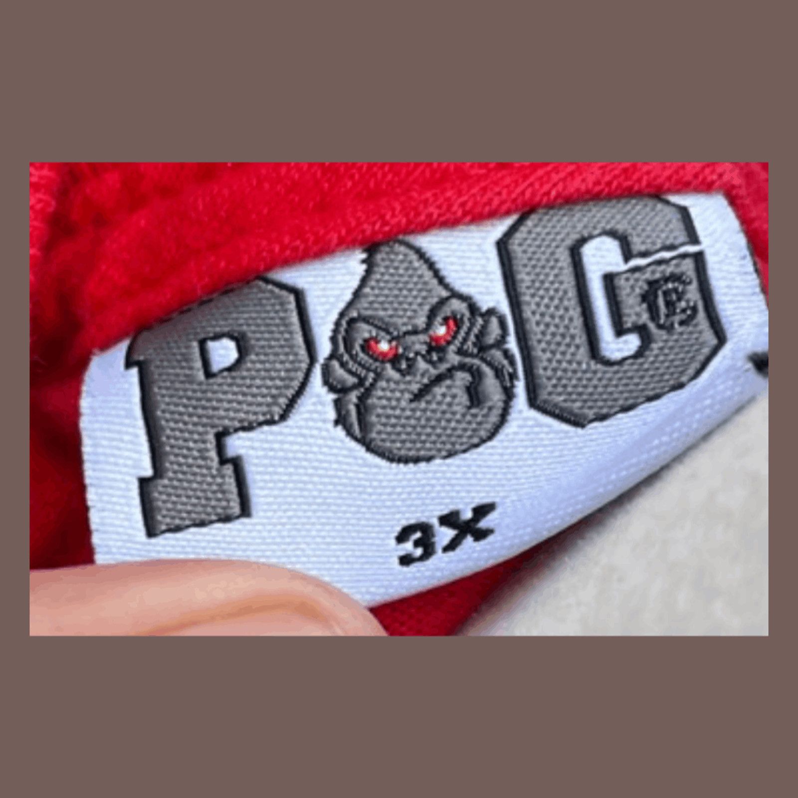 Vintage VTG Graphic Tee | PAG Red “Friday” Print | Y2K Distressed Size US XXL / EU 58 / 5 - 3 Thumbnail