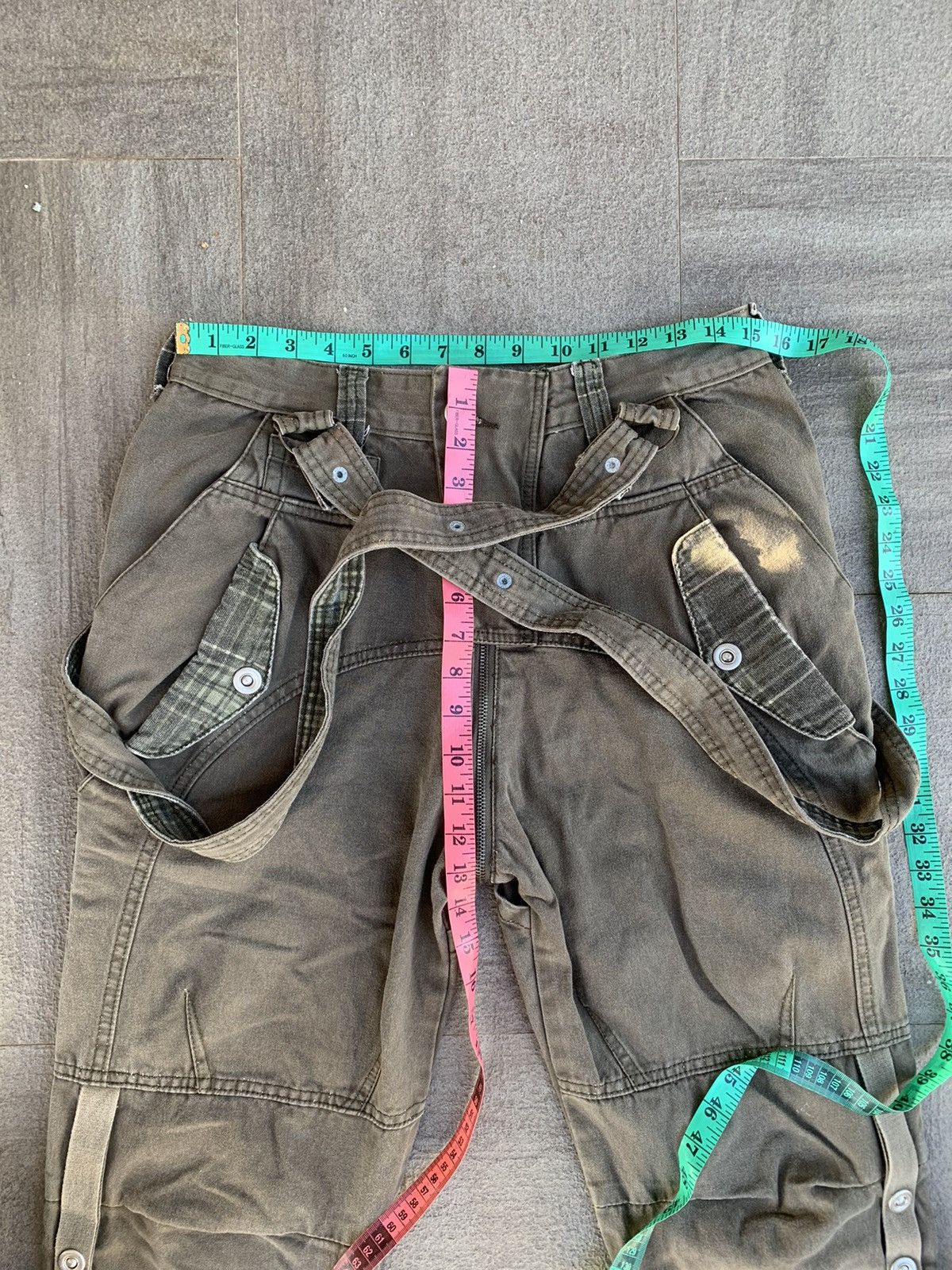 Rare Suspender Pants (Flexible Front and Back )
