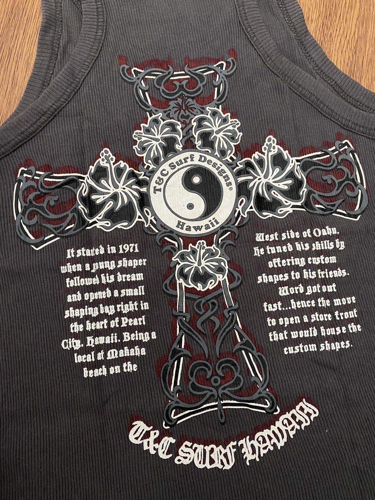 If Six Was Nine × Japanese Brand × Le Grande Bleu (L.G.B.) T&C cross sleeveless Size US M / EU 48-50 / 2 - 3 Thumbnail