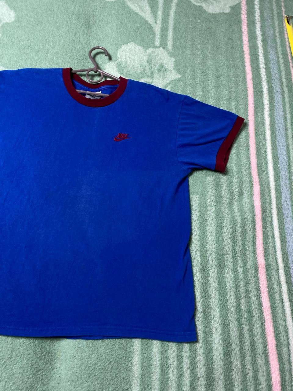 Nike Vintage Nike logo blue T-Shirt streetwear crazy Y2K size M Size US M / EU 48-50 / 2 - 7 Thumbnail
