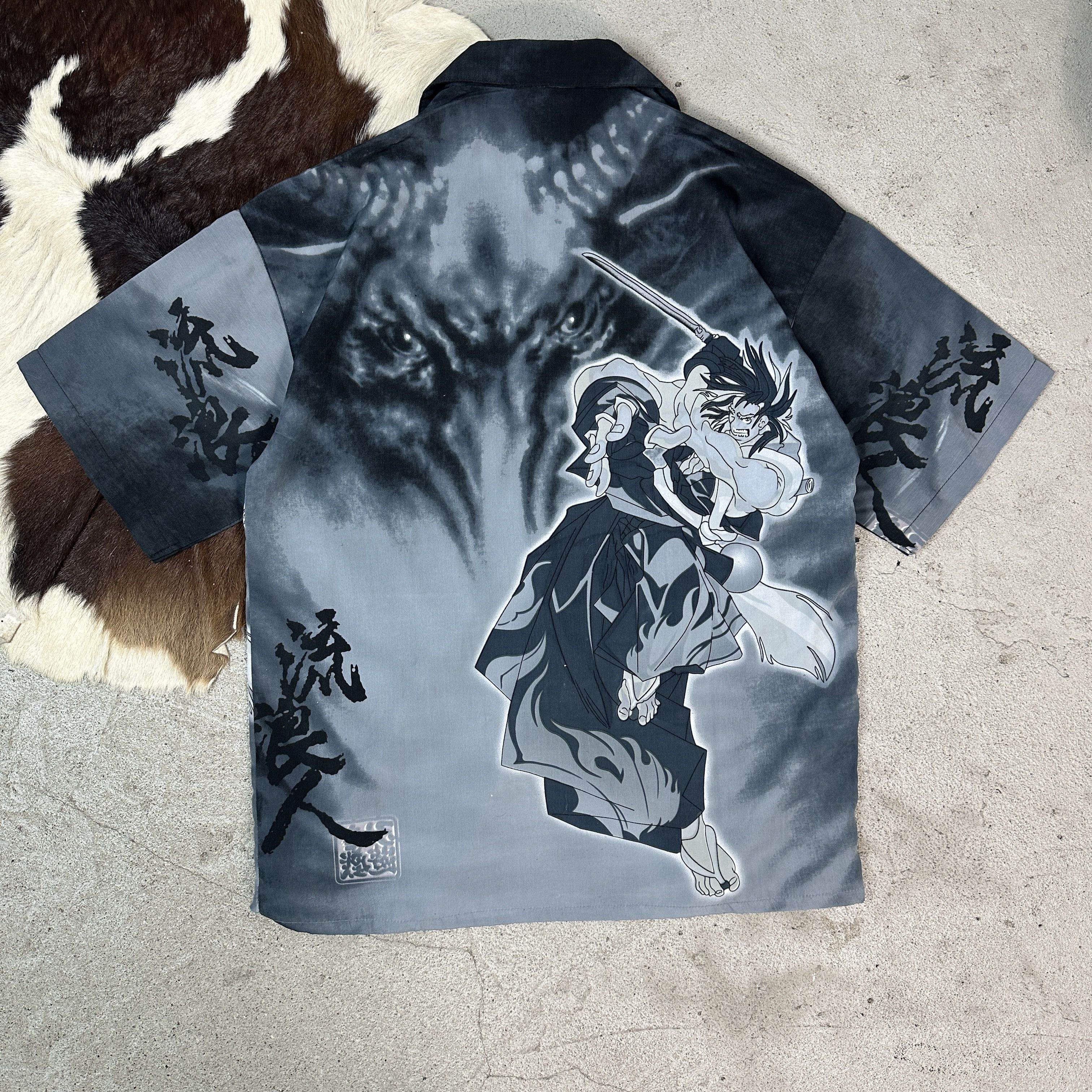 Samurai Jeans × Vintage Vintage Samurai Y2K Shirt Size US XL / EU 56 / 4 - 4 Thumbnail