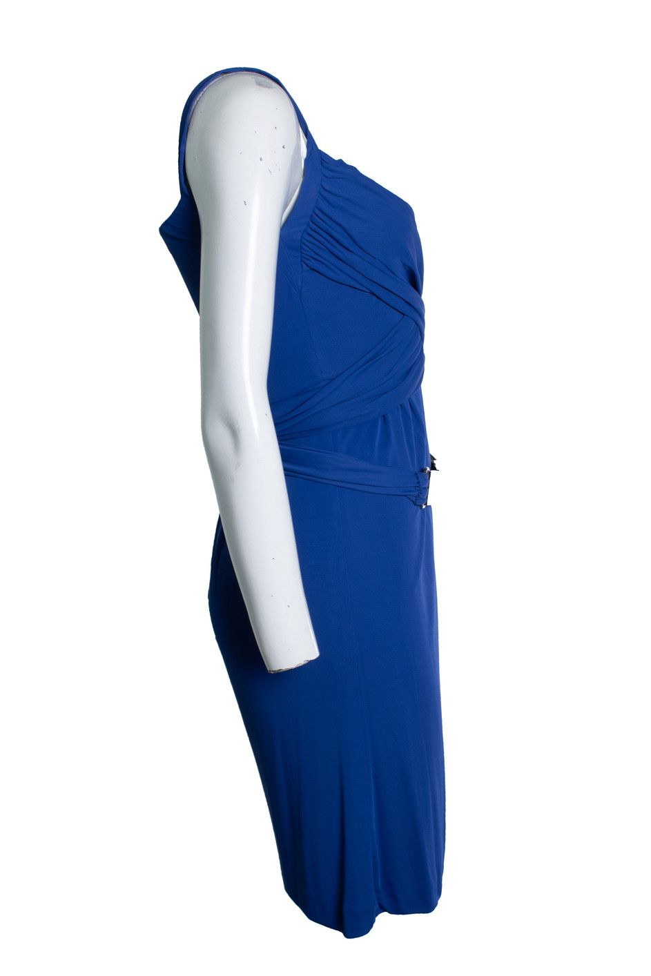 Gucci Gucci, blue dress with wrapbelt Size XS / US 0-2 / IT 36-38 - 3 Thumbnail