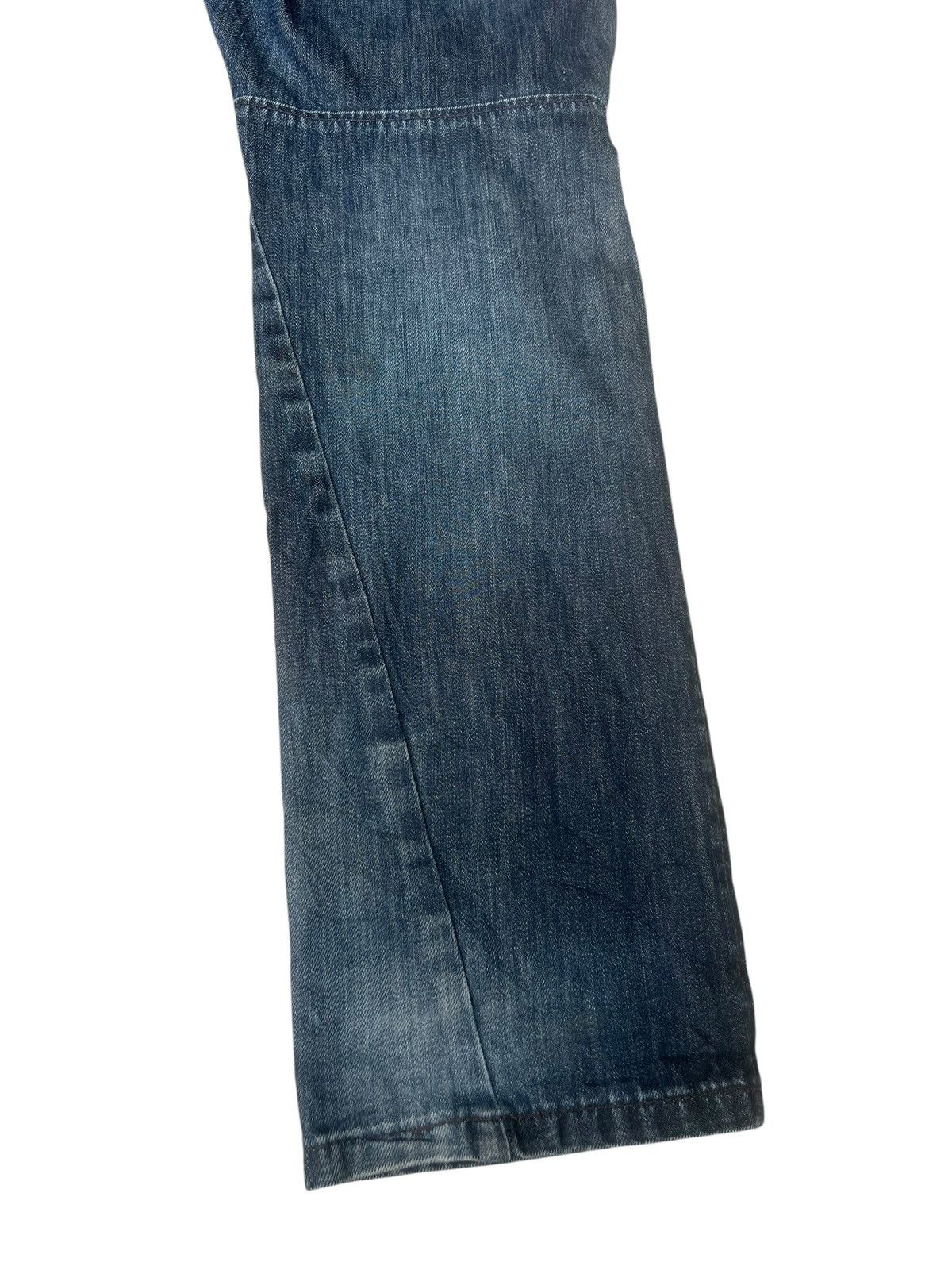 Marithe + Francois Girbaud Vintage Y2K Marithe Francois Girbaud Mud Denim Jeans Size US 32 / EU 48 - 18 Thumbnail