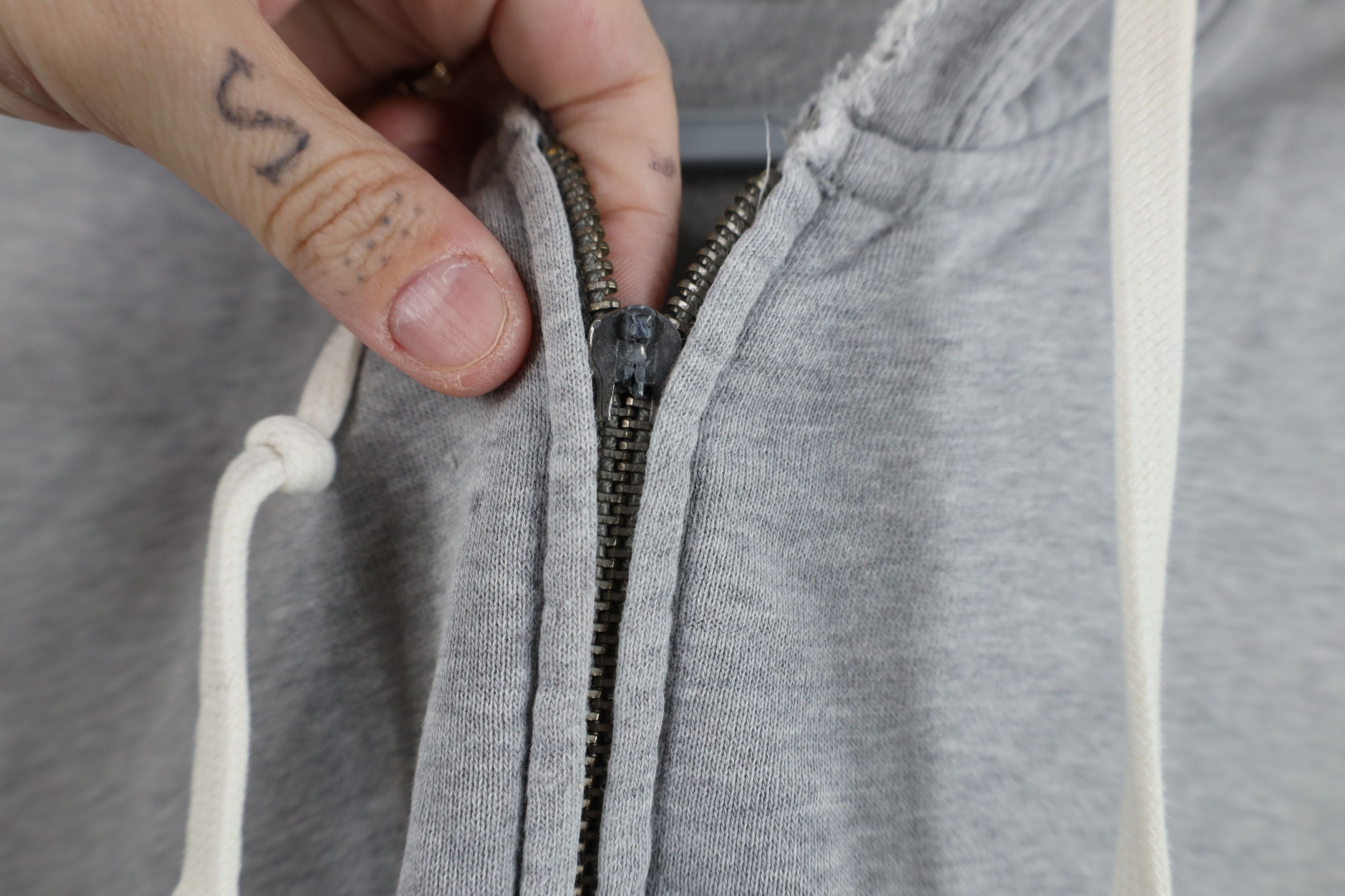 Polo Ralph Lauren Vintage 90s Ralph Lauren Full Zip Hoodie Sweatshirt Gray Size US L / EU 52-54 / 3 - 10 Thumbnail