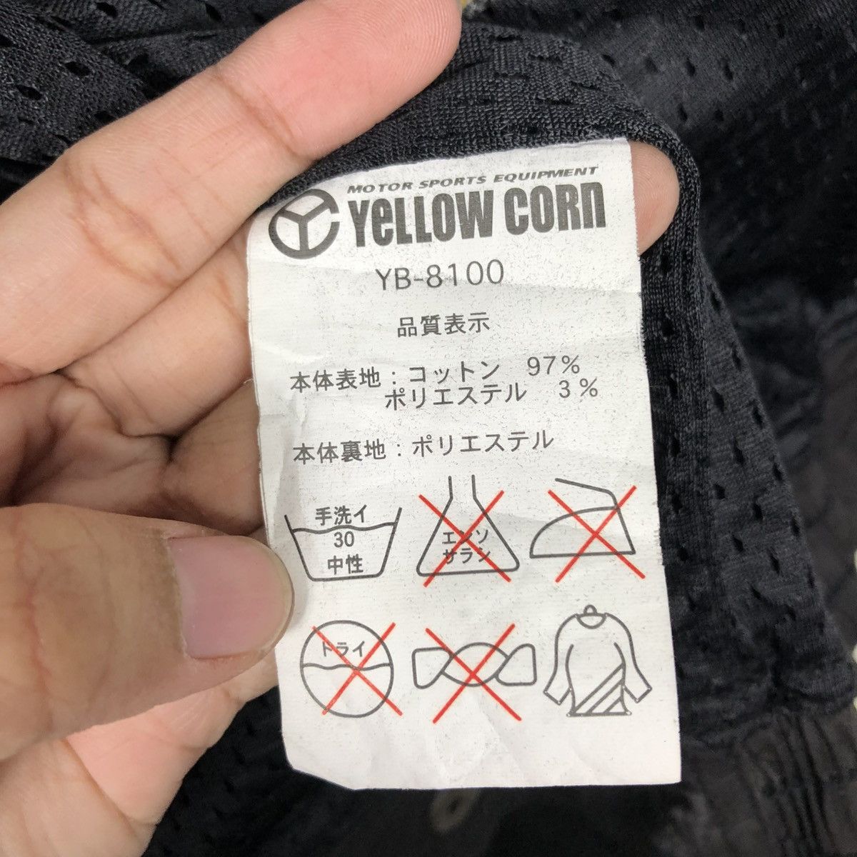 Vintage 🔥VINTAGE BIKER JACKET YELLOW CORN BIG LOGO SLEDGE HAMMER Size US L / EU 52-54 / 3 - 25 Thumbnail