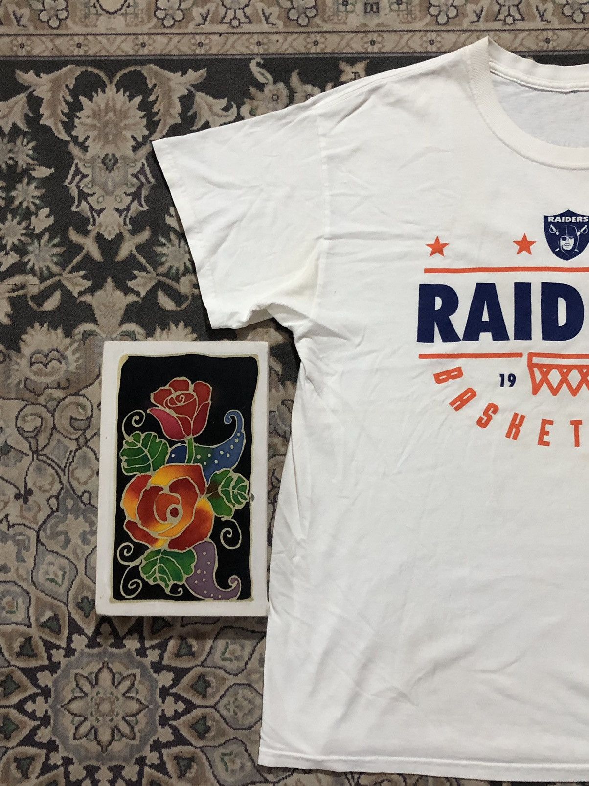 NBA × Vintage VINTAGE RAIDERS BASKETBALL X McD Size US L / EU 52-54 / 3 - 5 Thumbnail