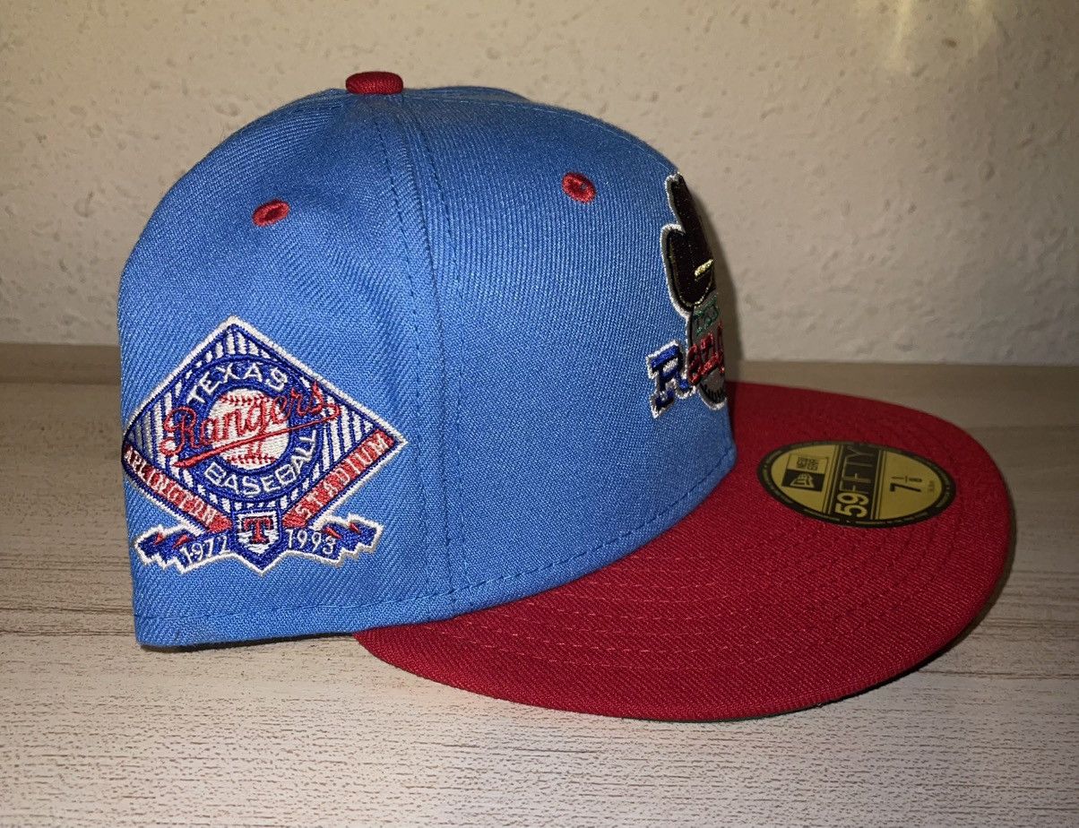New Era NEW ERA “ANGRY TEXANS” TEXAS RANGERS FITTED HAT Size ONE SIZE - 2 Thumbnail